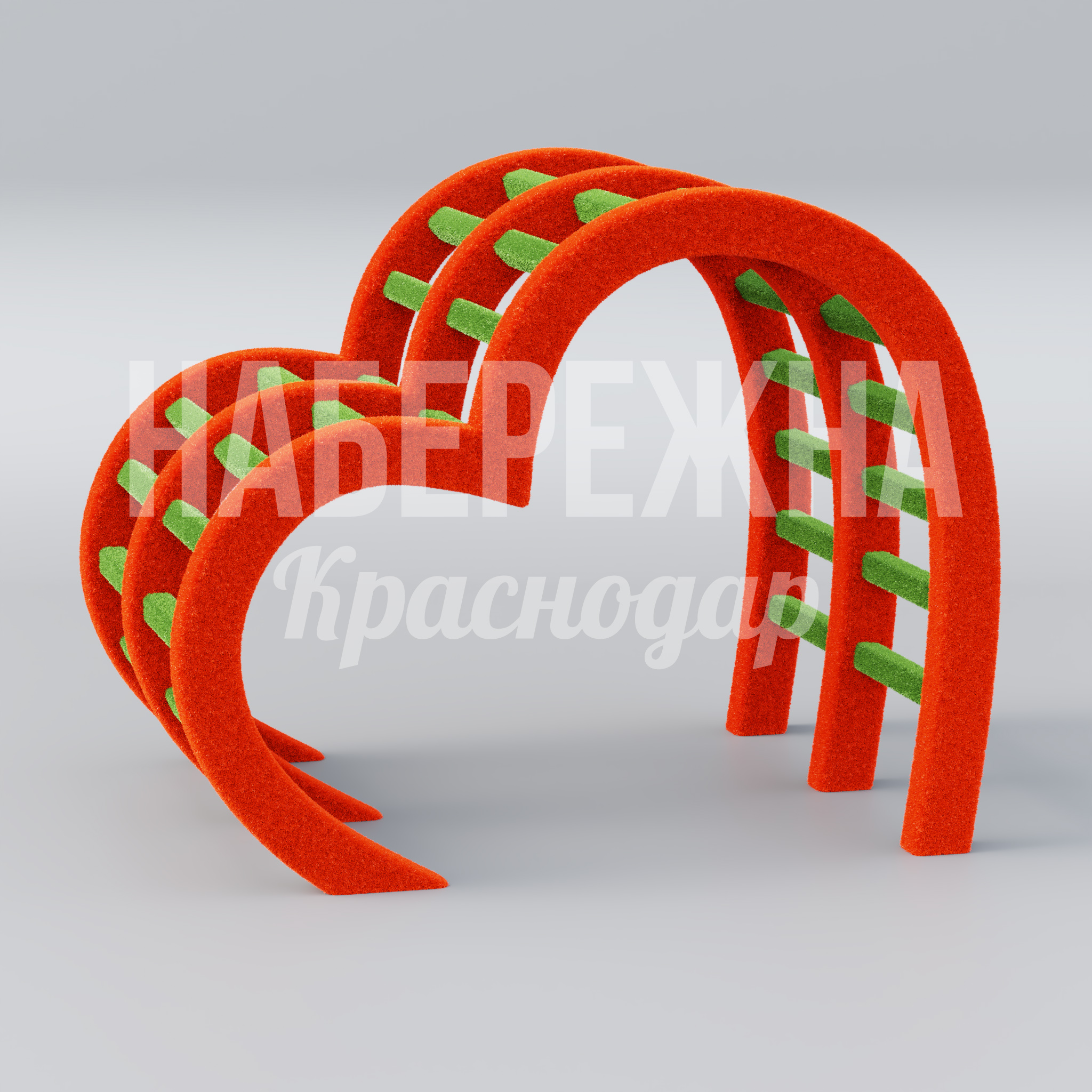 Арка в форме сердца Anyekda - фото 2