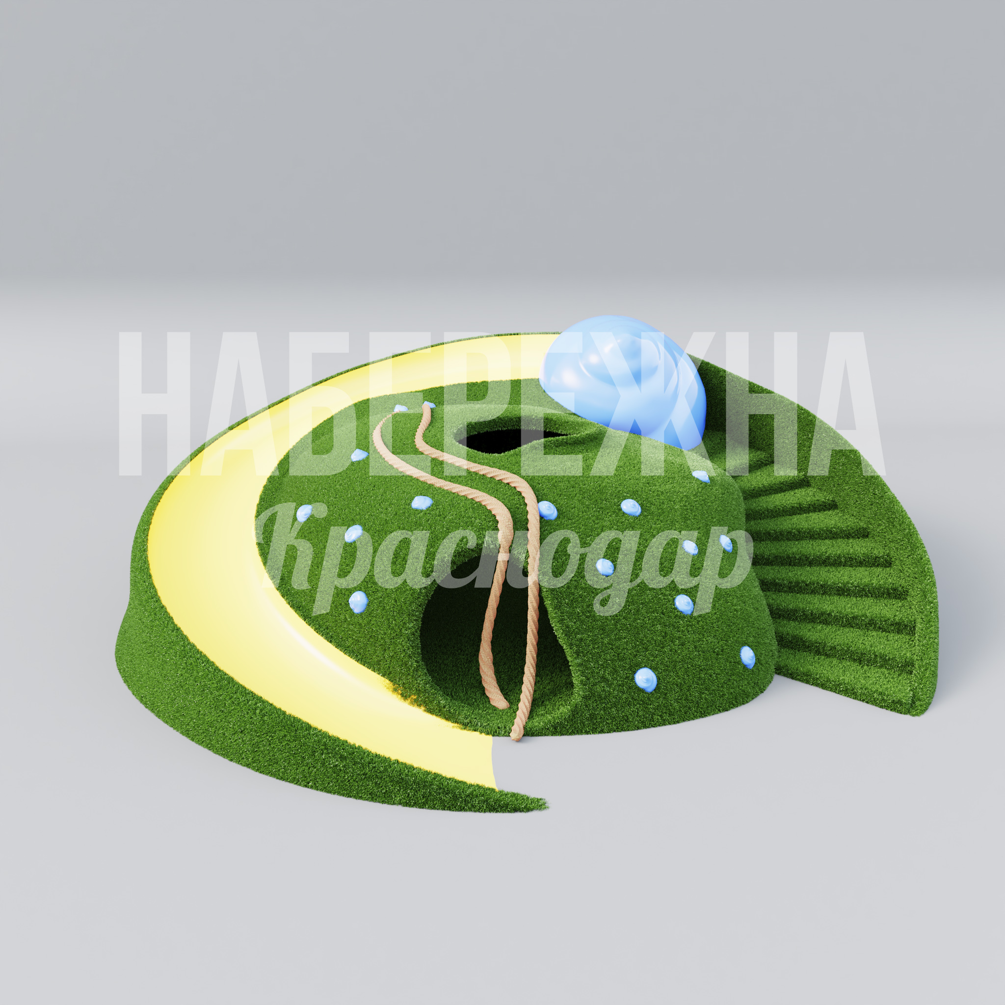 Лазалка в форме улитки Rigvei - фото 1