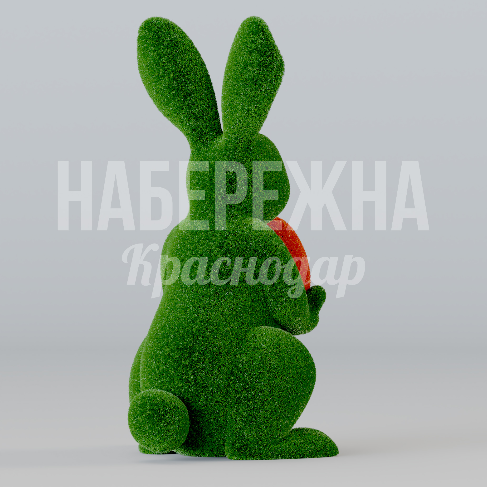 Рождественский кролик Retdej - заказать, Животные, Искусственная трава