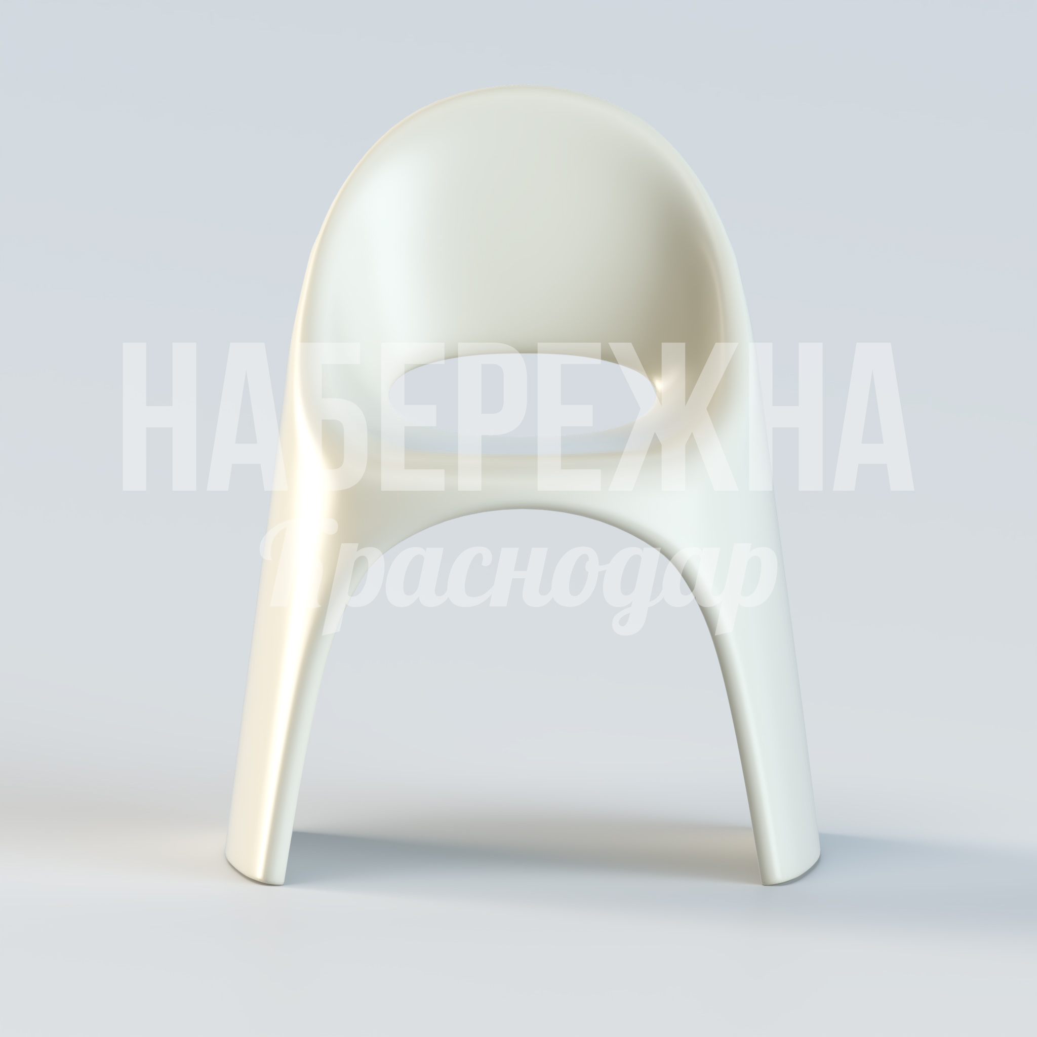 Стул Bocroftu - купить, 580x680x870 мм, Стеклопластик