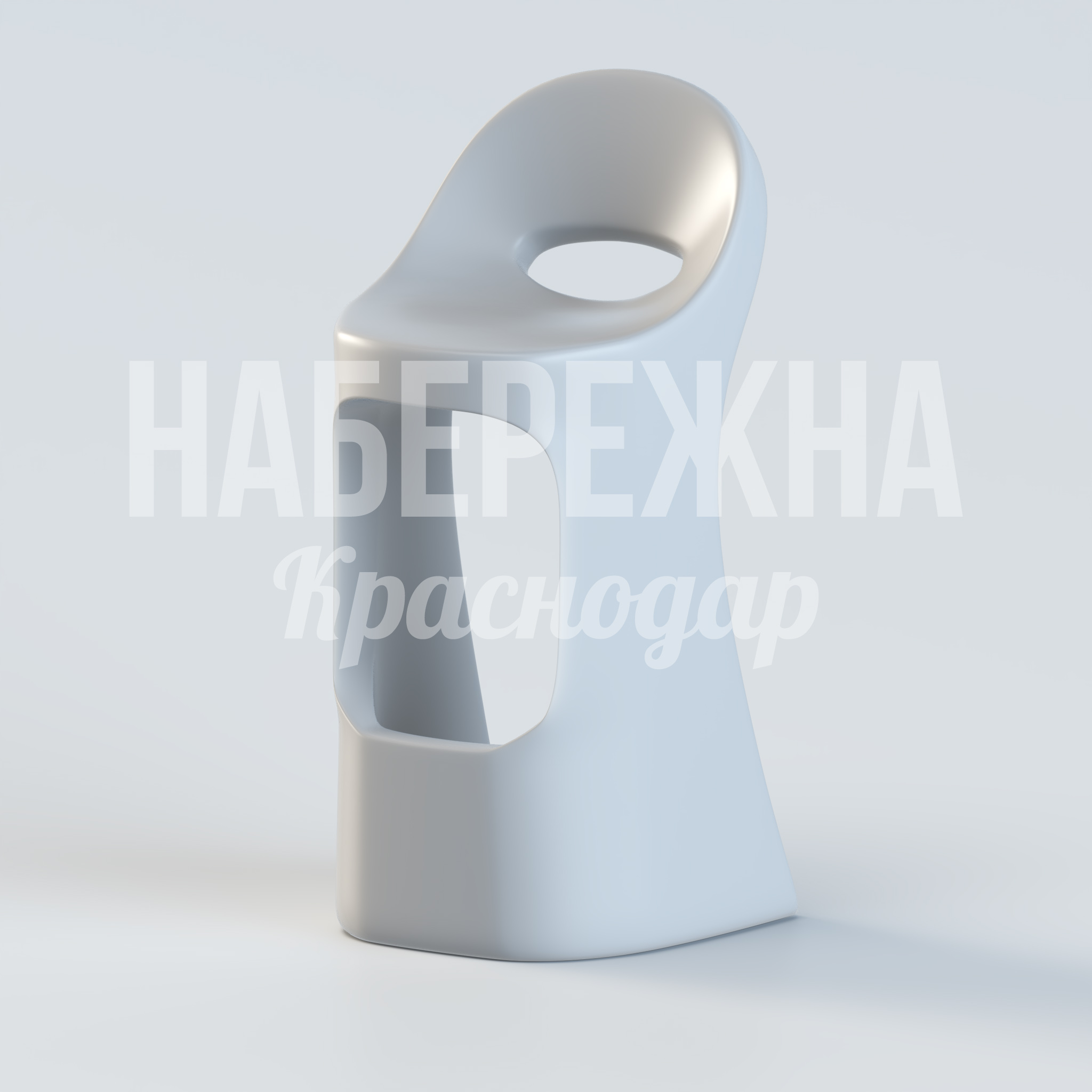 Барный стул Volulkig 500x440x930 мм. UST-20.030 Барный стул с эргономичным сиденьем и отверстием для переноски. Выдерживает интенсивную эксплуатацию в кафе.