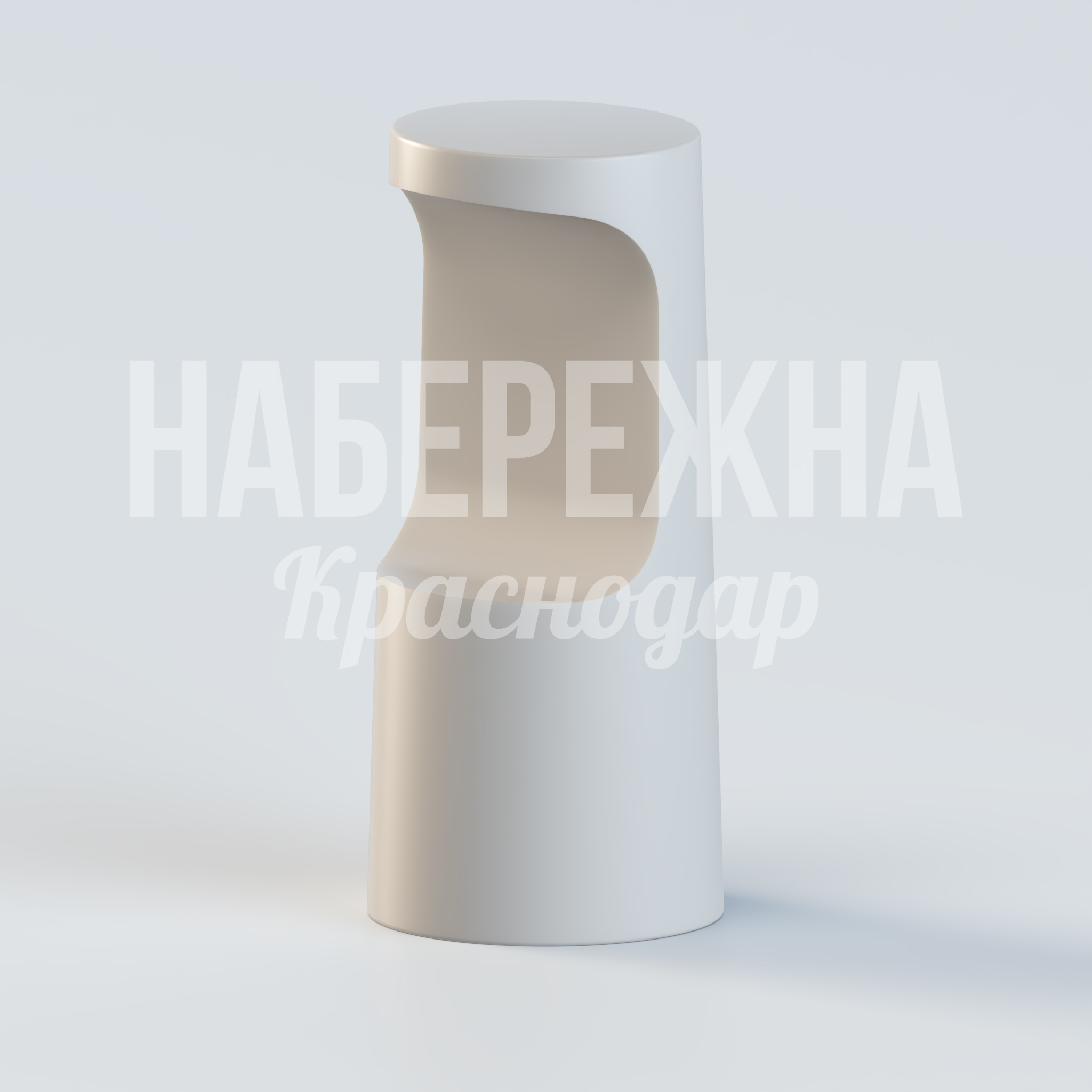 Барный стул Feble 330x330x750 мм. UST-20.033 Барный стул с обтекаемой формой и усиленной конструкцией, выдерживает активное использование в кафе и зонах отдыха.