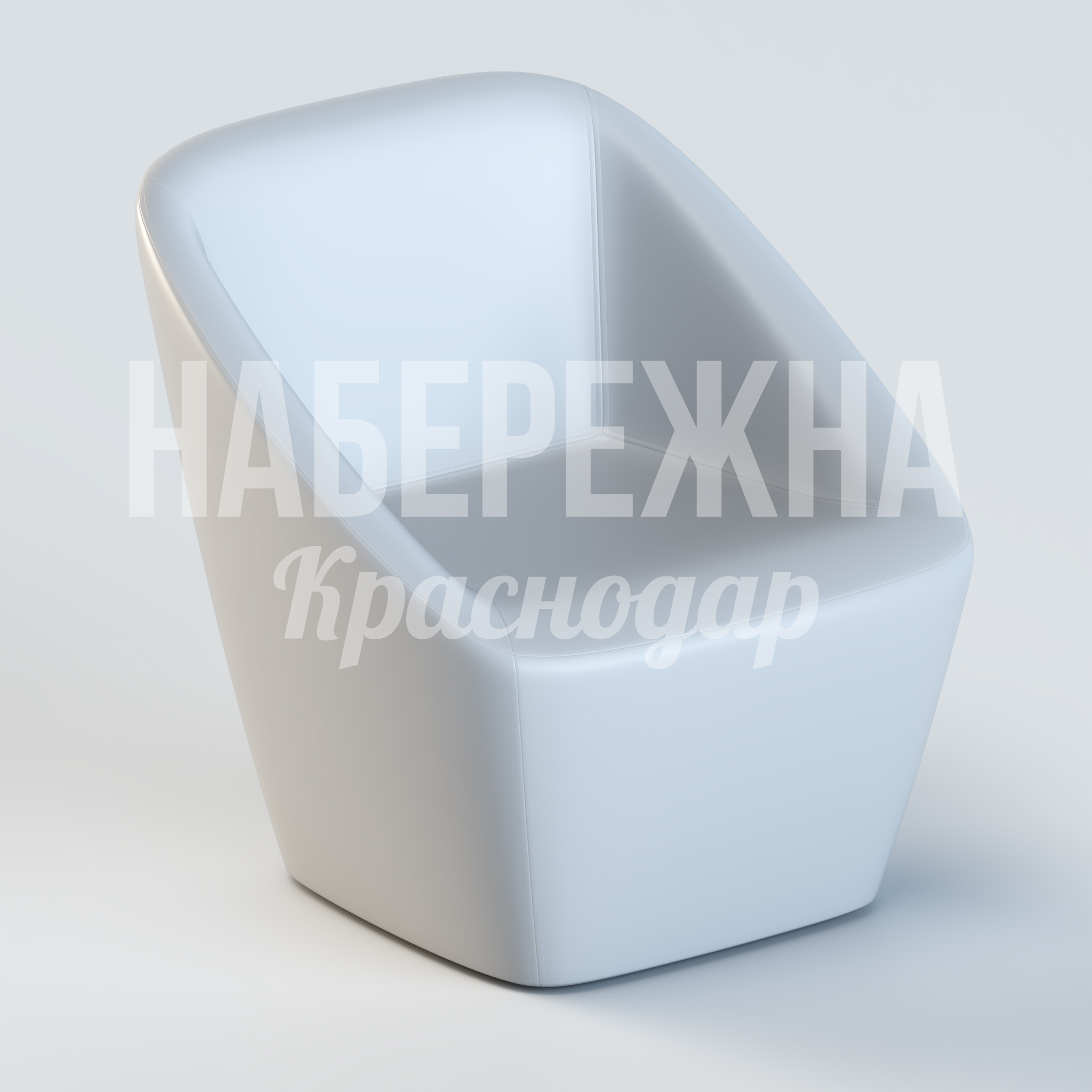 Кресло Ögcobi 760x780x780 мм. UST-20.037 Кресло с обтекаемым дизайном для зон отдыха. Цельнолитой корпус устойчив к осадкам и перепадам температур.