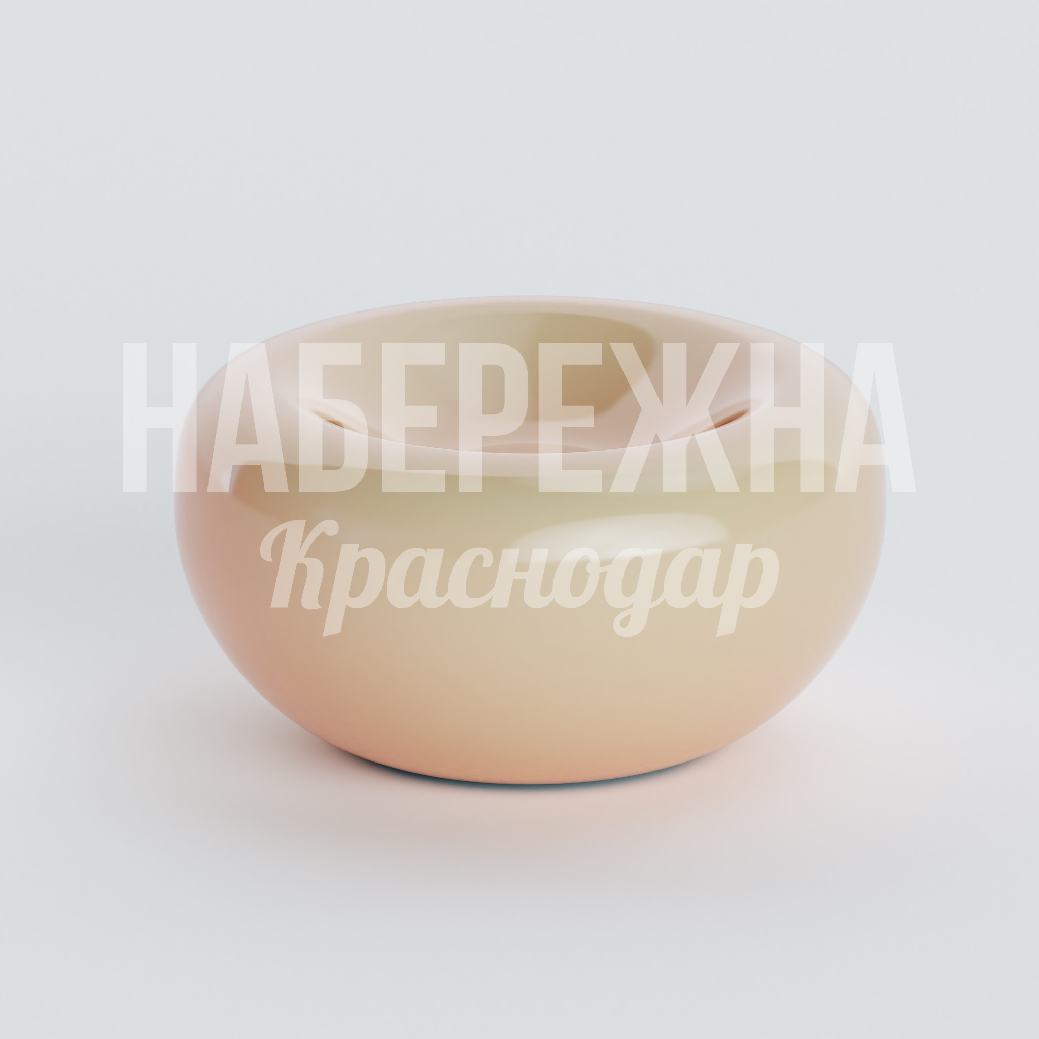 Сиденье Luttuma 600x600x300 мм. UST-20.047 Сиденье из композитного материала с интегрированной подсветкой для создания комфортных зон отдыха в городской среде.