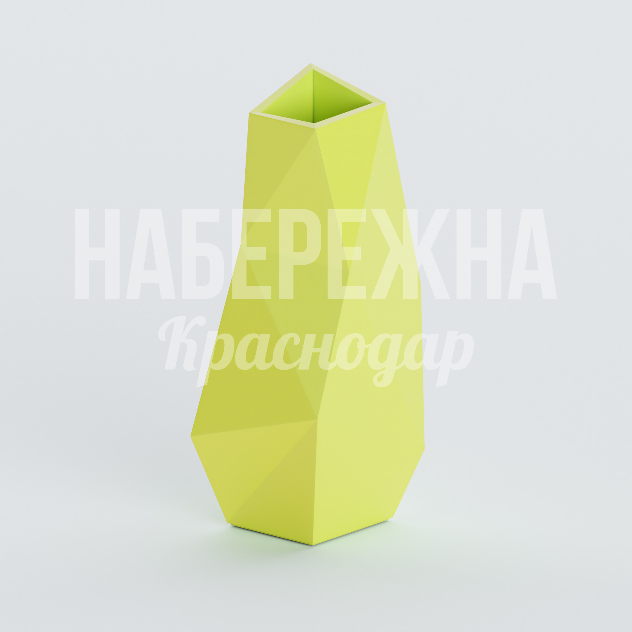 Вазон Suvfur 670x600x1600 мм. ZVA-20.006 Вазон с геометрическим корпусом, устойчивый к УФ-излучению. Доступен в любом цвете RAL для яркого городского ландшафта.