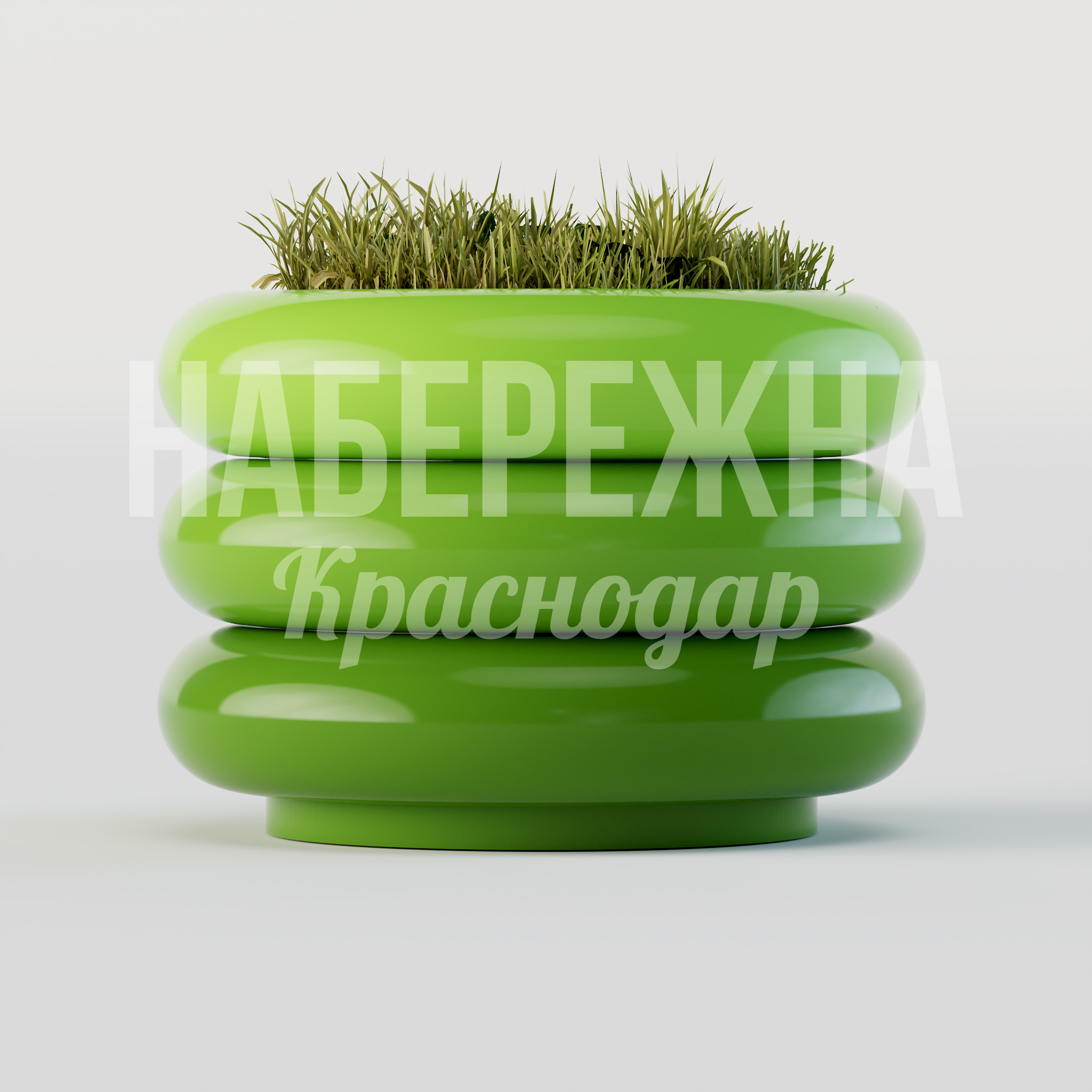 Кашпо Heebfo M - заказать, Вазоны и цветочницы, Стеклопластик