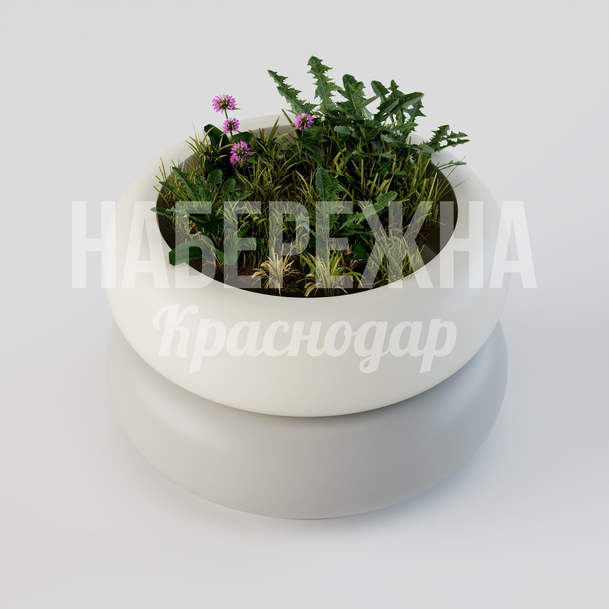 Кашпо Heebfo S - заказать, Вазоны и цветочницы, Стеклопластик