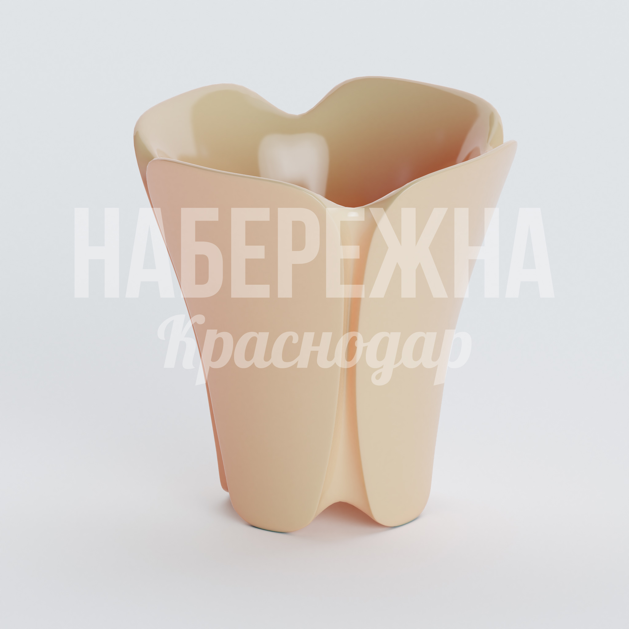 Вазон Uripko — купить, ZVA-20.075 | Набережна Вазон Uripko 840x840x850 мм. ZVA-20.075 Вазон со скульптурной формой лепестков. Устойчив к выцветанию и перепадам температур. Для озеленения площадей.