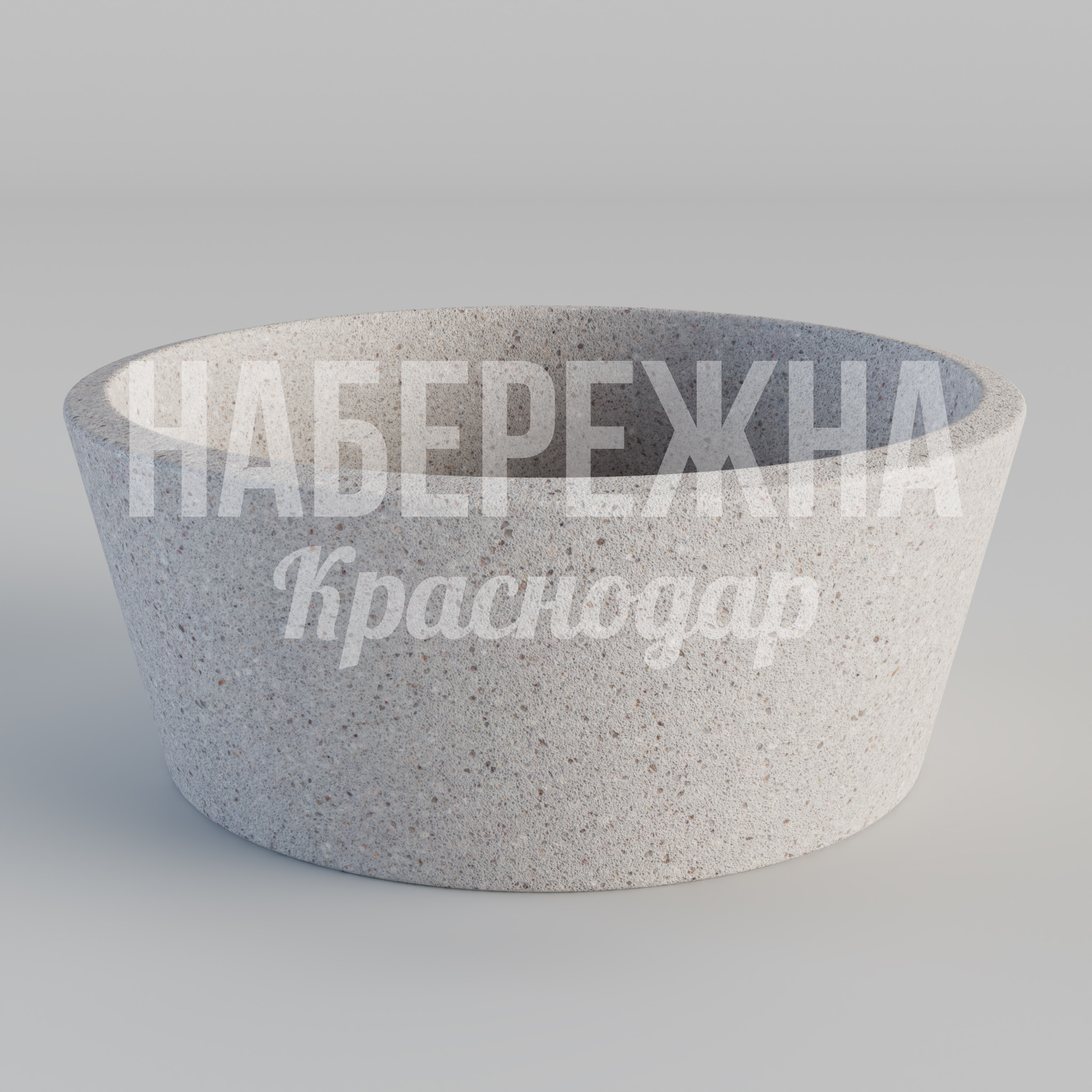 Вазон Him — купить, ZVA-20.101 | Набережна Вазон Him 1000x1000x410 мм. ZVA-20.101 Вазон круглой формы для озеленения городских пространств. Устойчив к осадкам и перепадам температур.