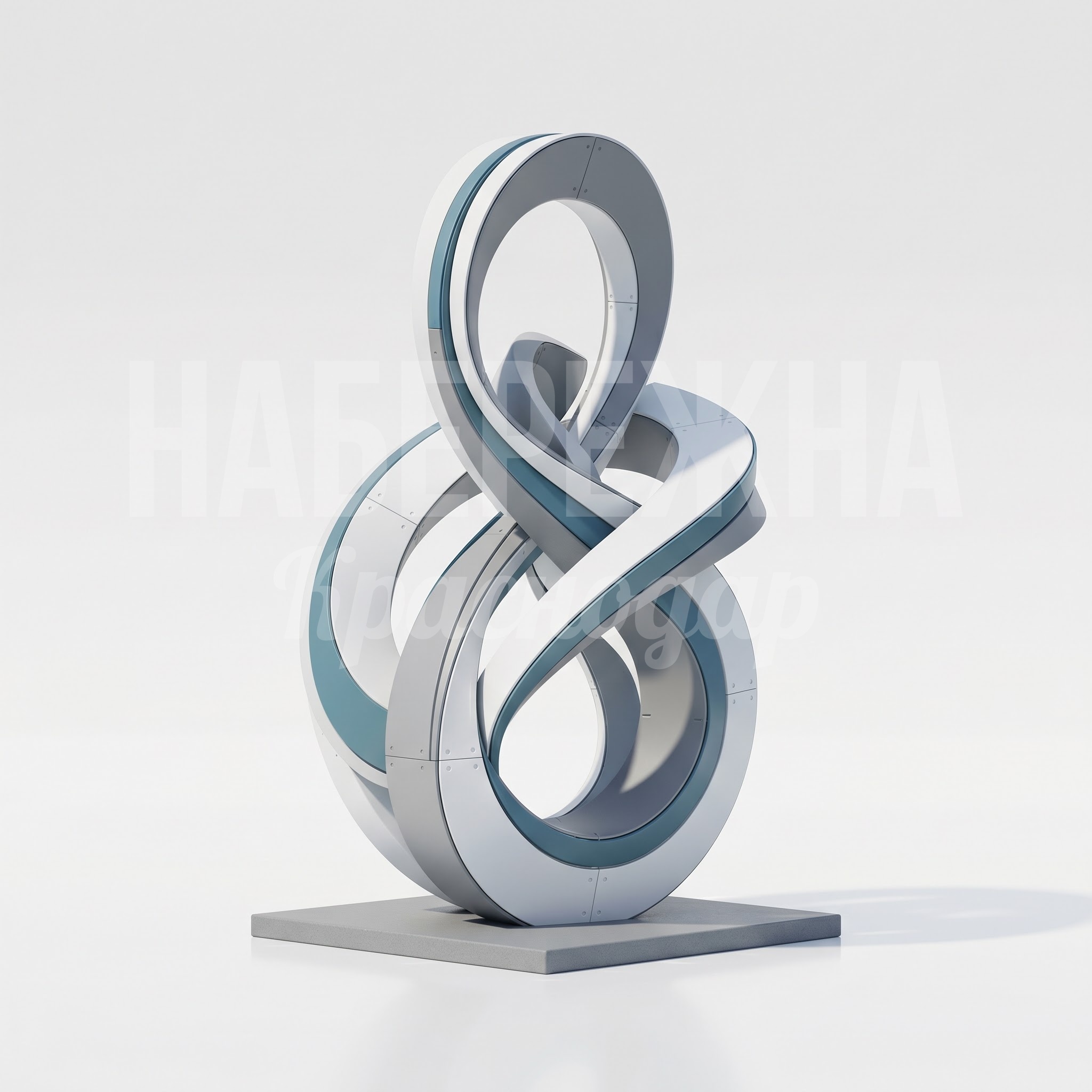 Абстрактный арт-объект для парка