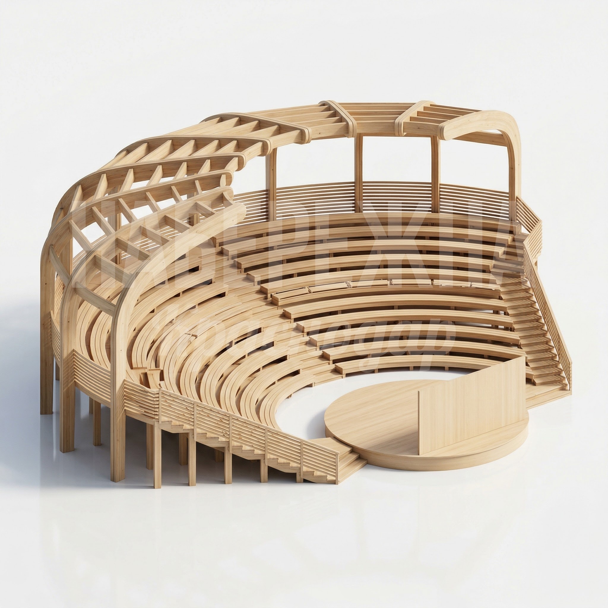 Амфитеатр для благоустройства парков Gekre