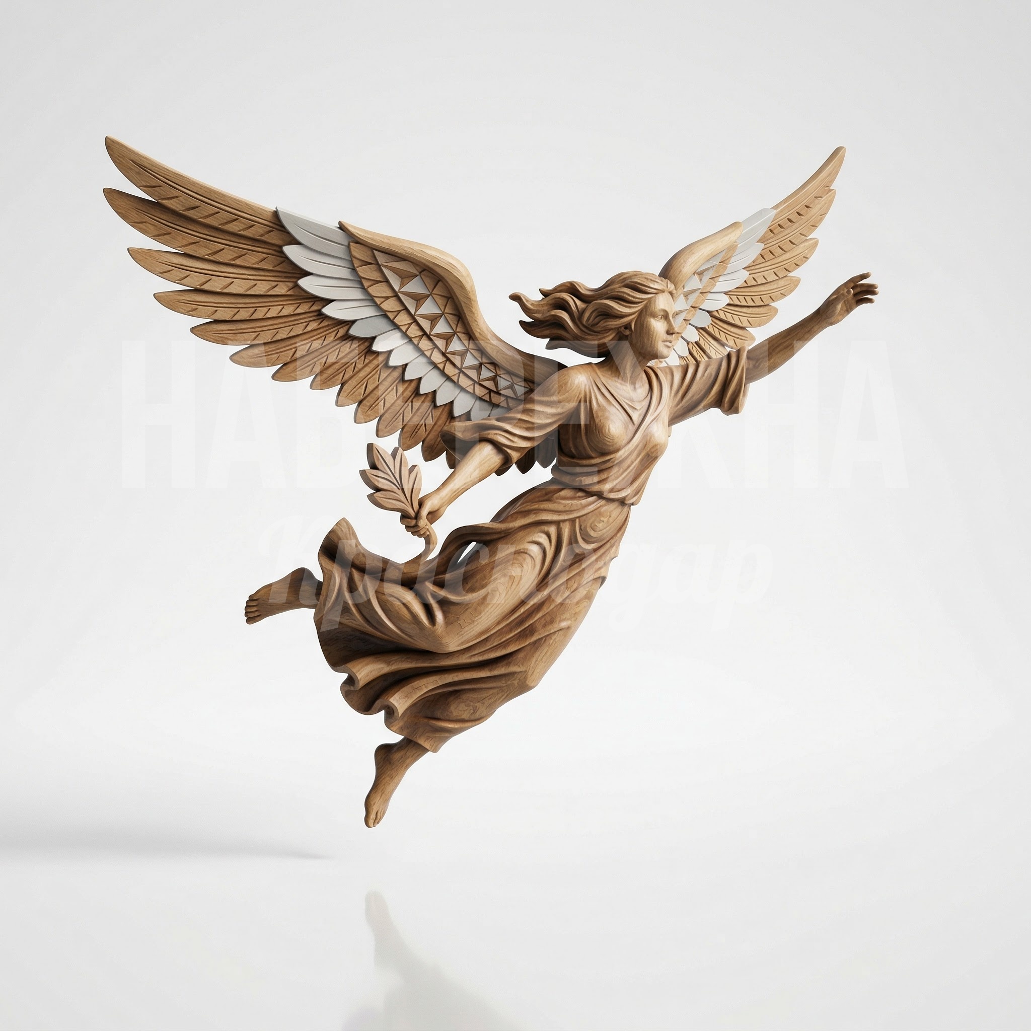 Ангел из дерева