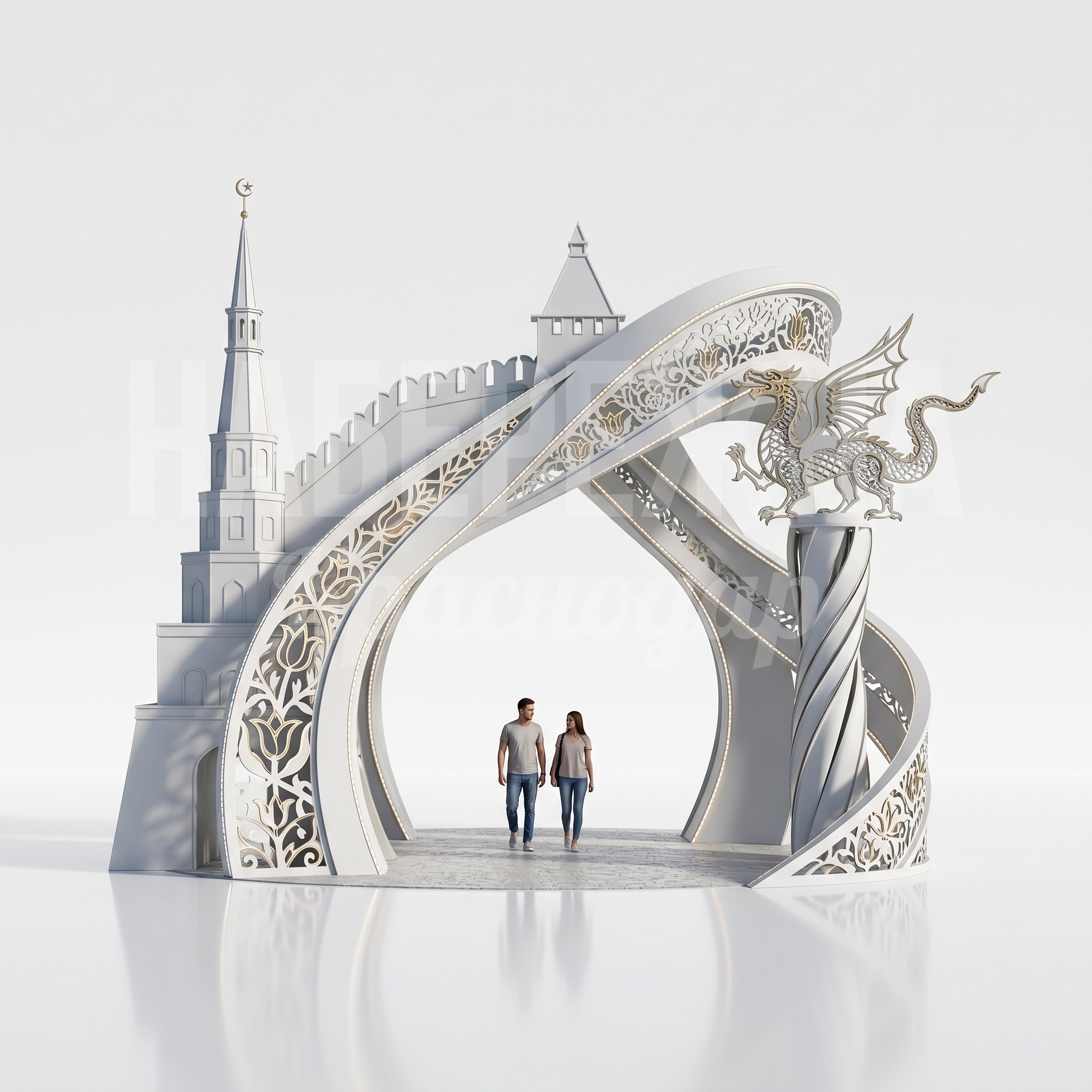 Арка парковая для города Казань