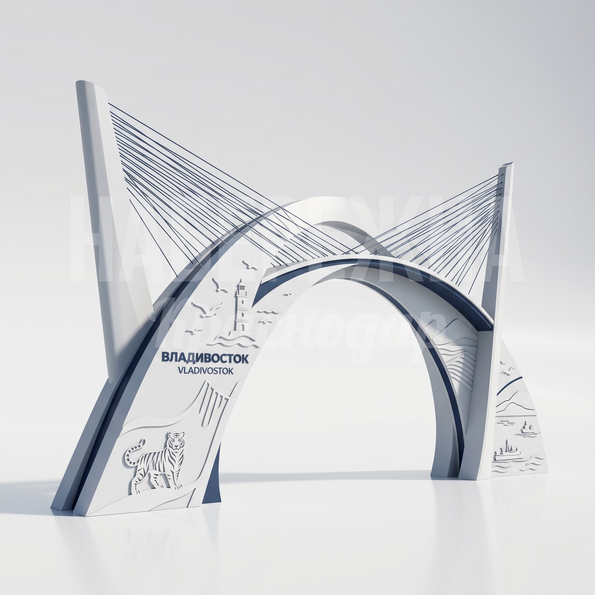 Арка уличная для Города Владивосток