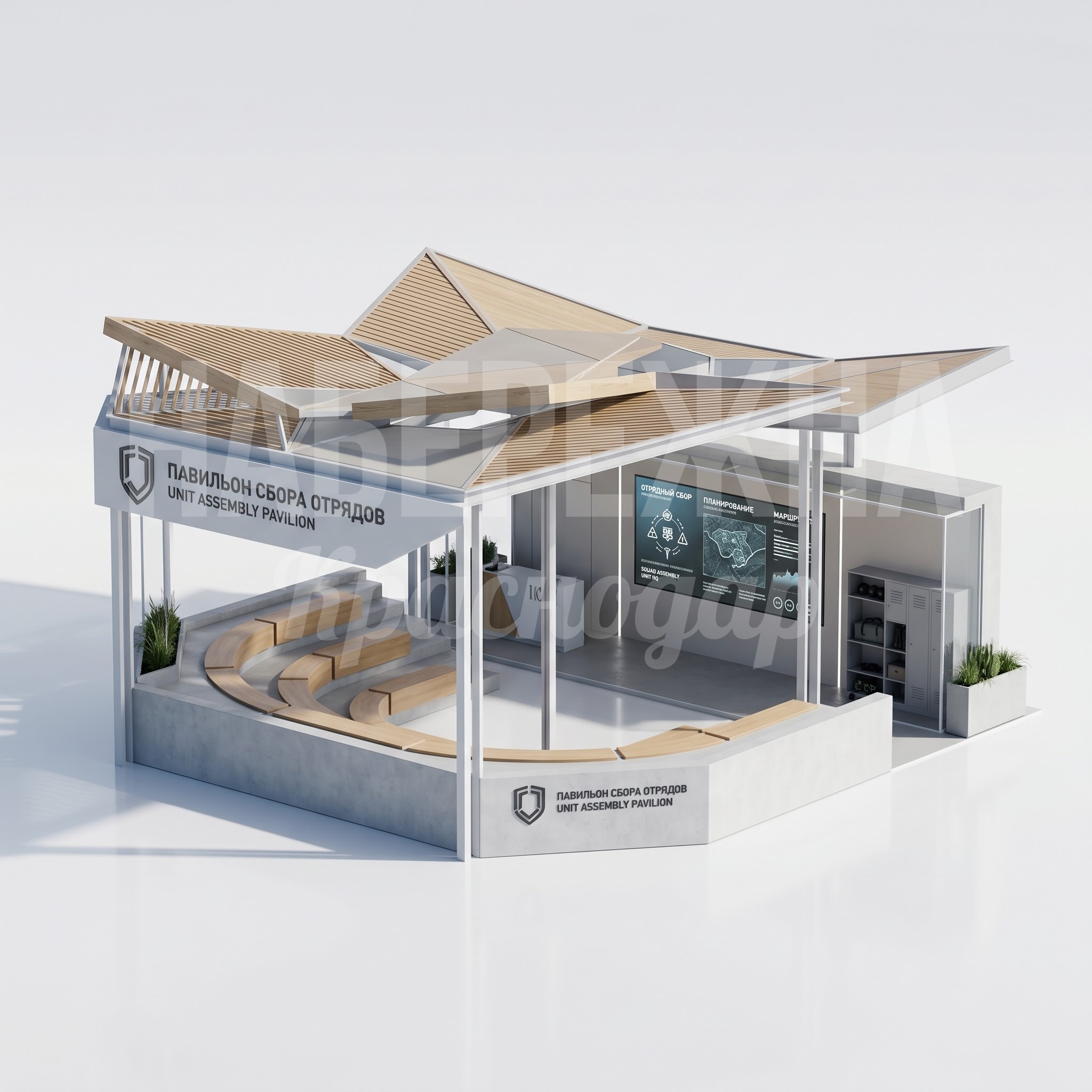 Беседка для построения отрядов Eta