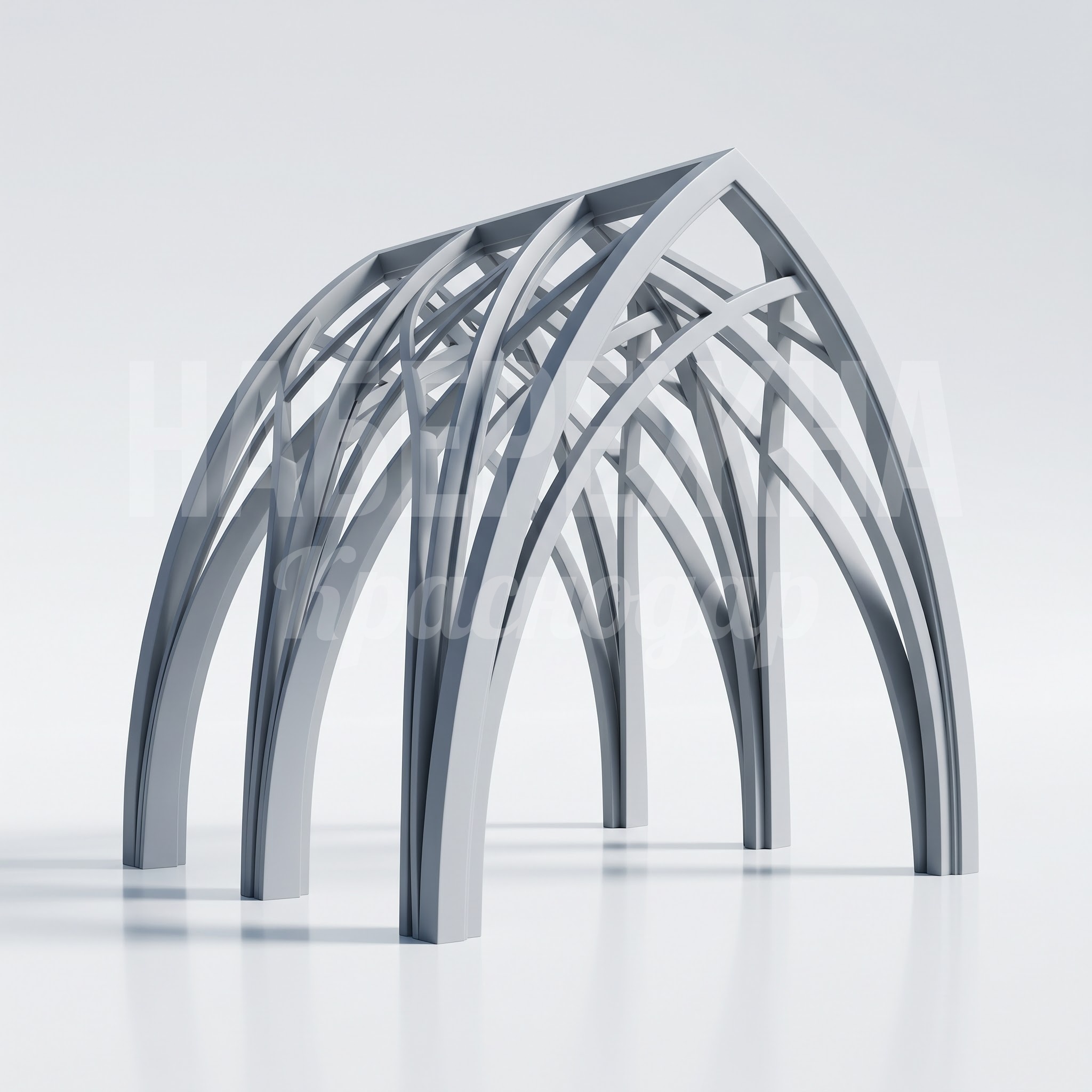 Декоративная стрельчатая арка для парка Nuuy