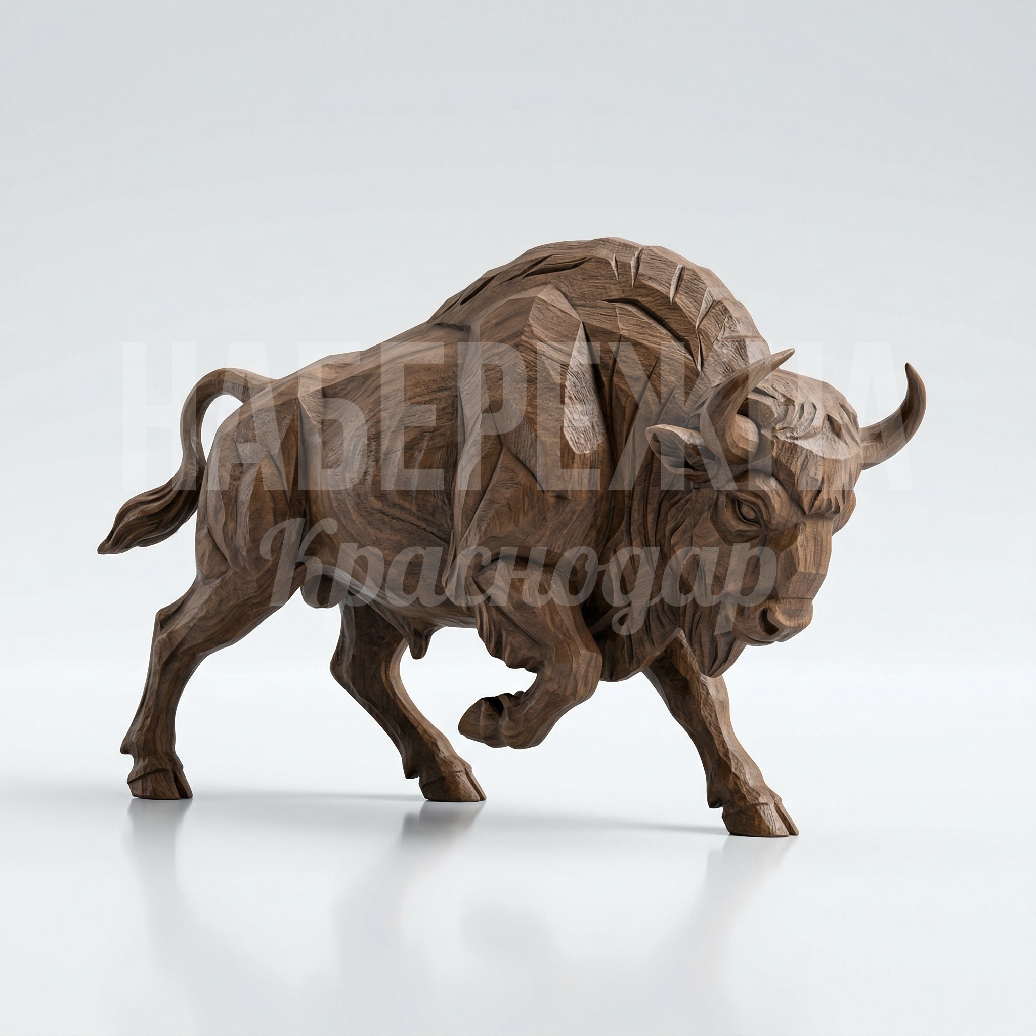 Деревянный зубр Möågi