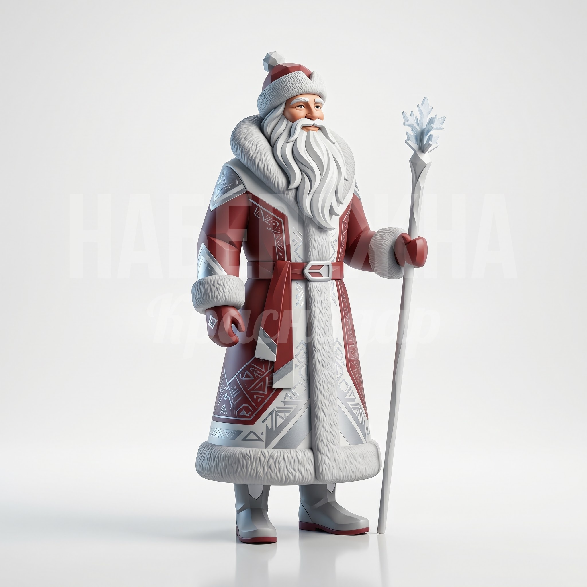 Фигура Деда Мороза уличная Nukhoh