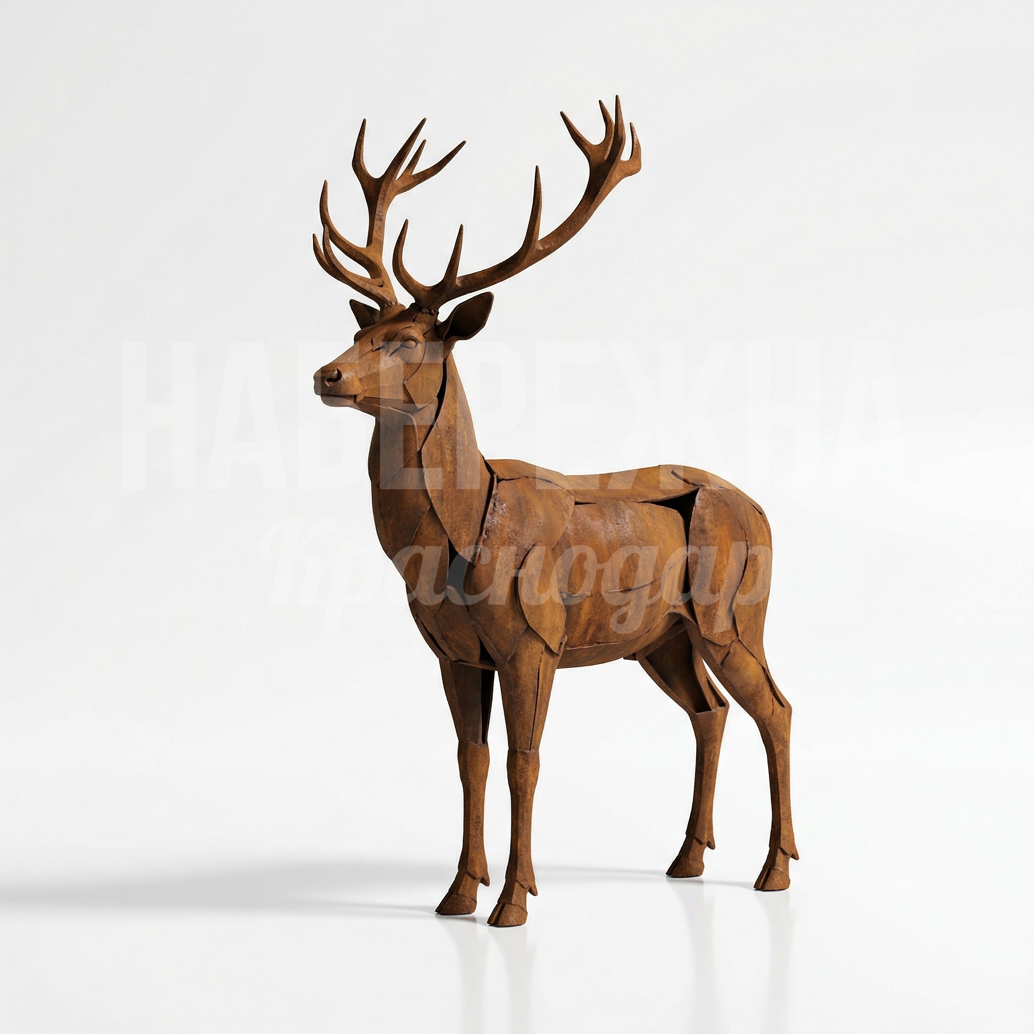 Фигура из кортеновской стали Олень