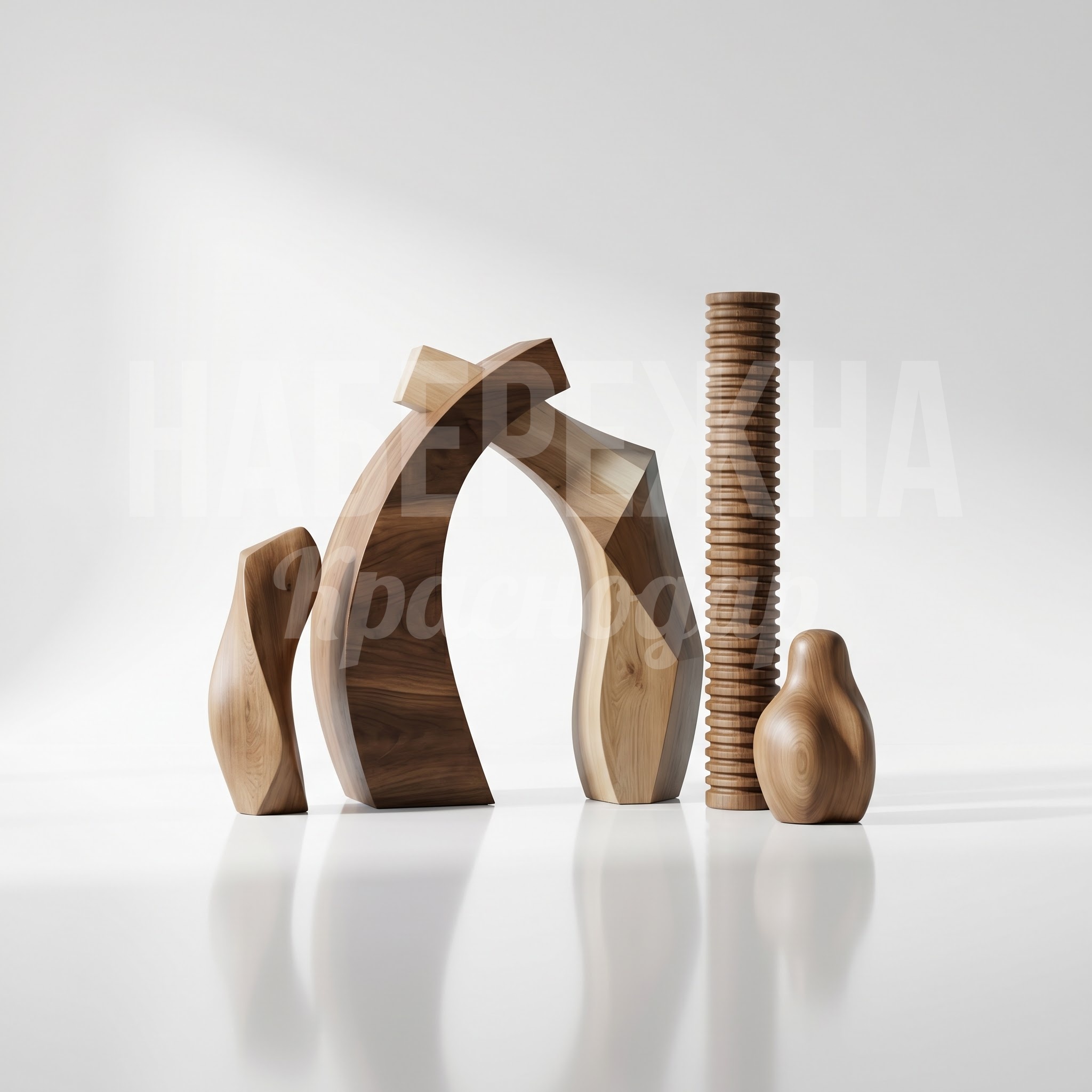 Фотозона деревянные скульптуры Toje