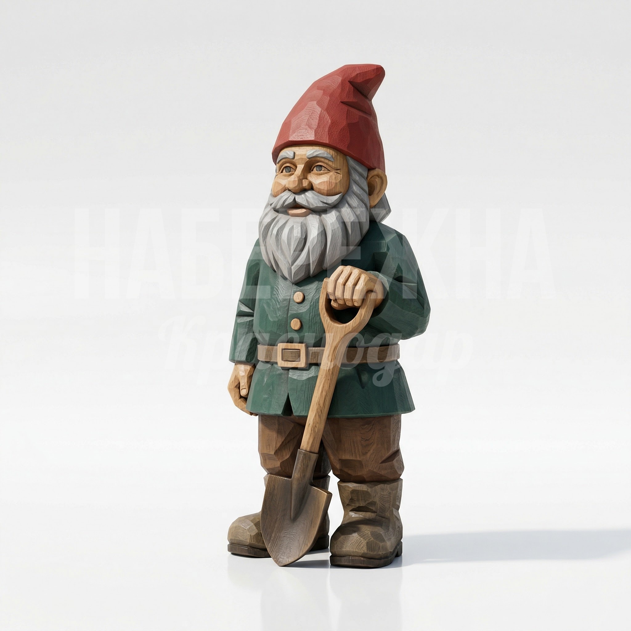 Гном с лопатой Ugdu