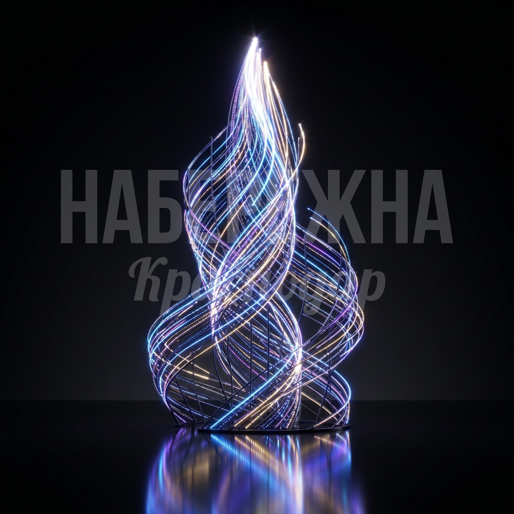 Городской световой фонтан Bipjål