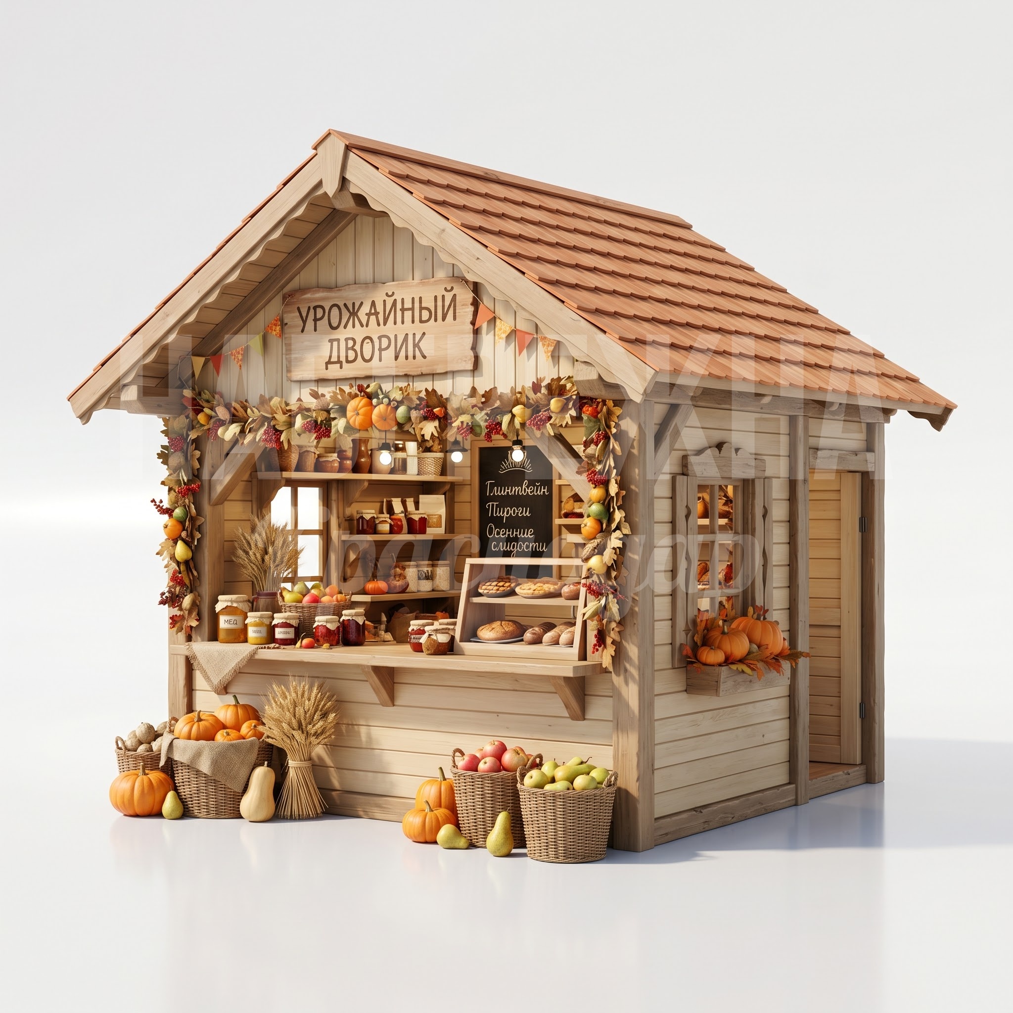 Ярмарочный домик на "Фестиваль Урожая"