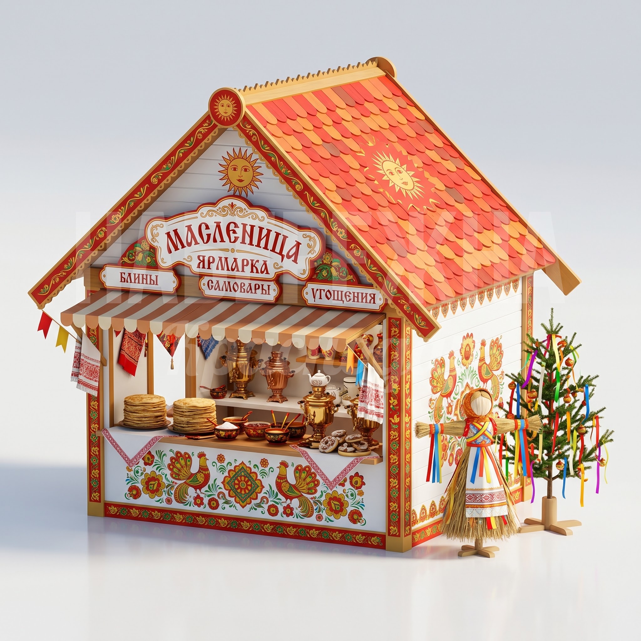 Ярмарочный домик на Масленицу