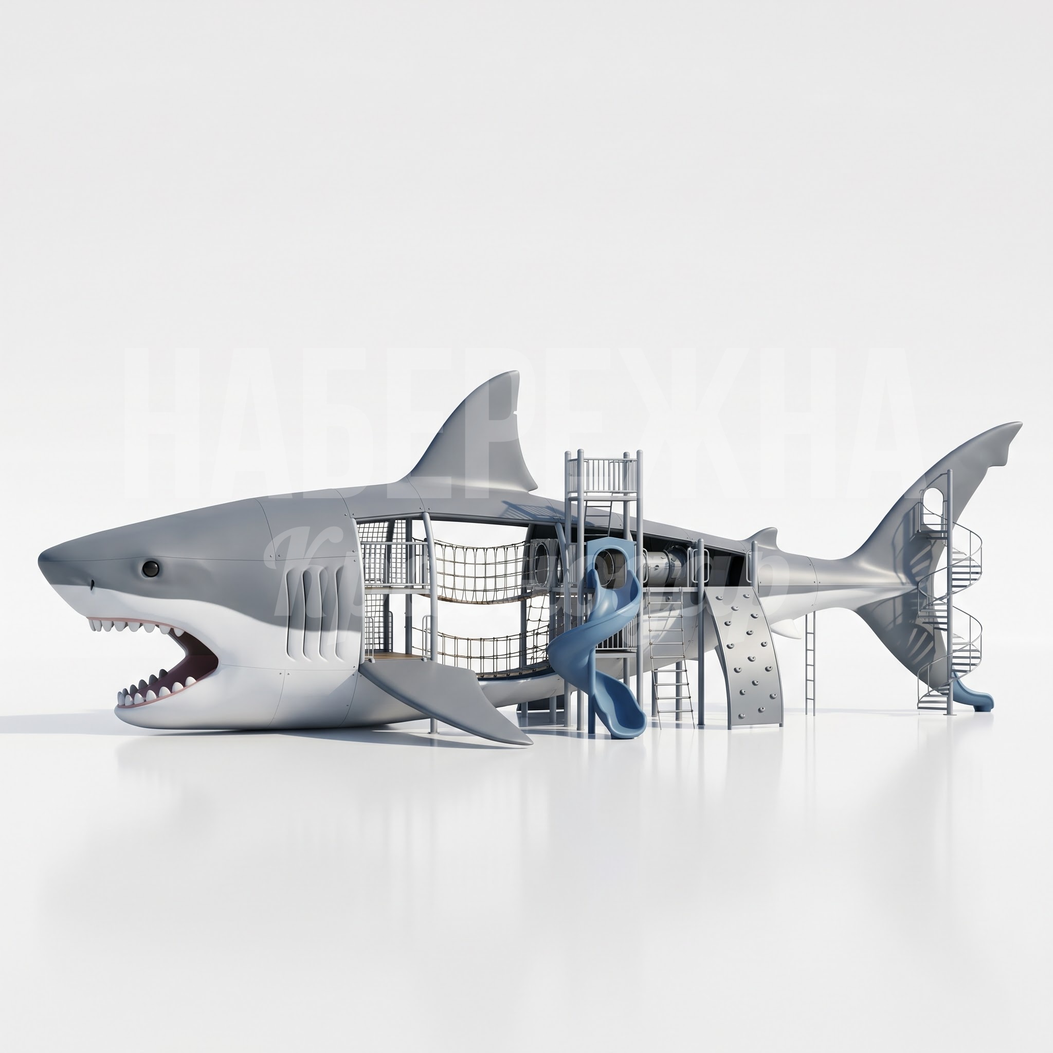 Игровой комплекс для детей 8-12 лет Акула Höegsuke