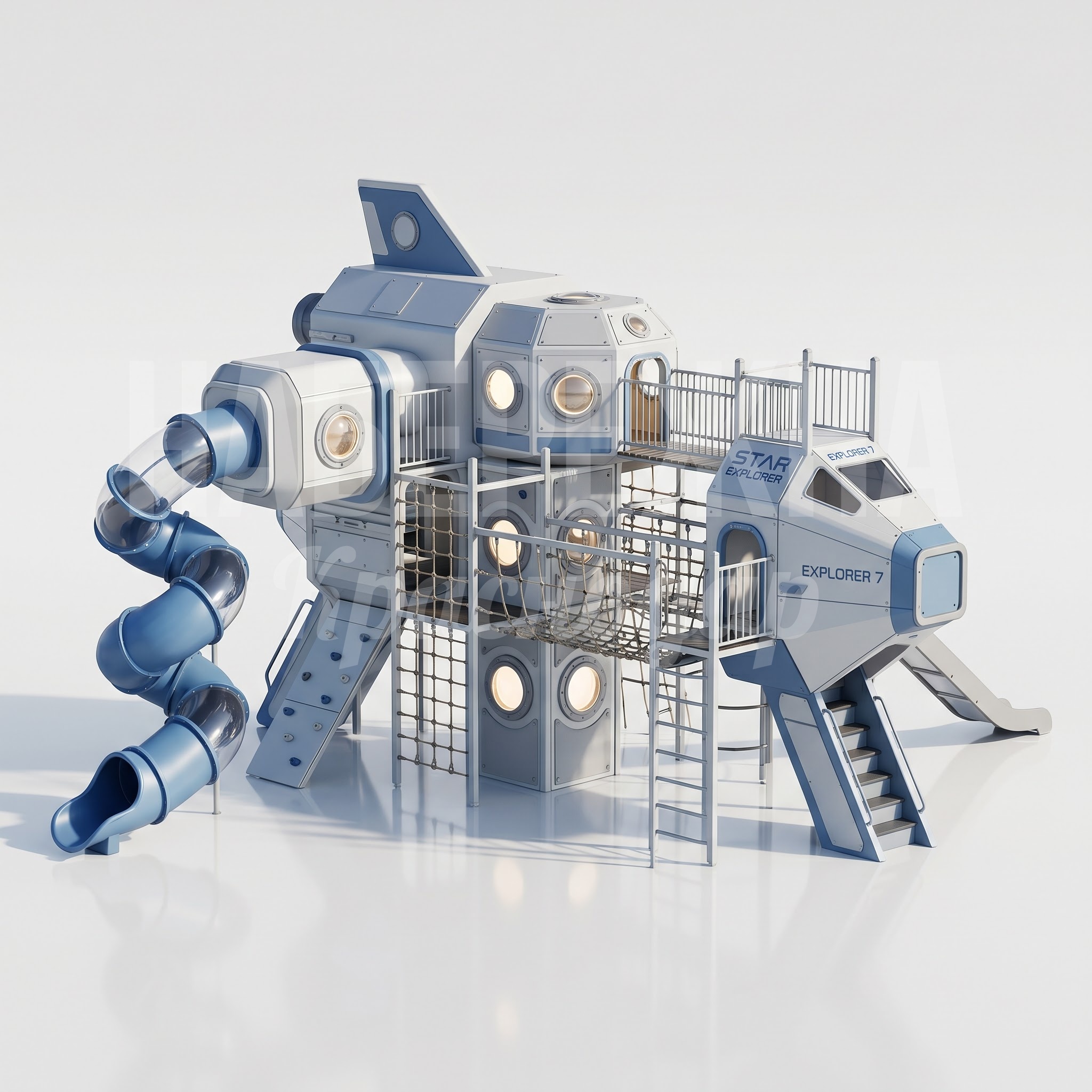 Игровой комплекс для детской площадки Ракета Råyi