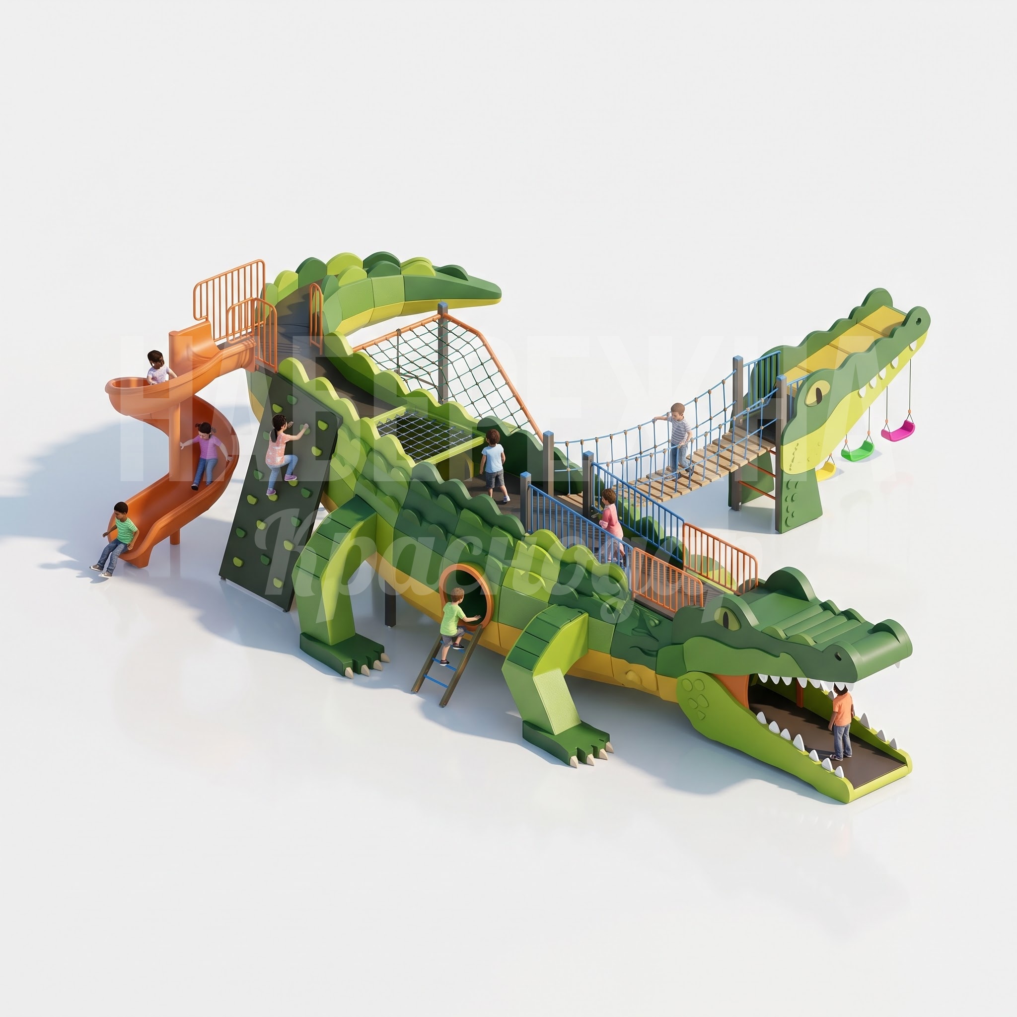 Игровой комплекс Крокодил Tincej