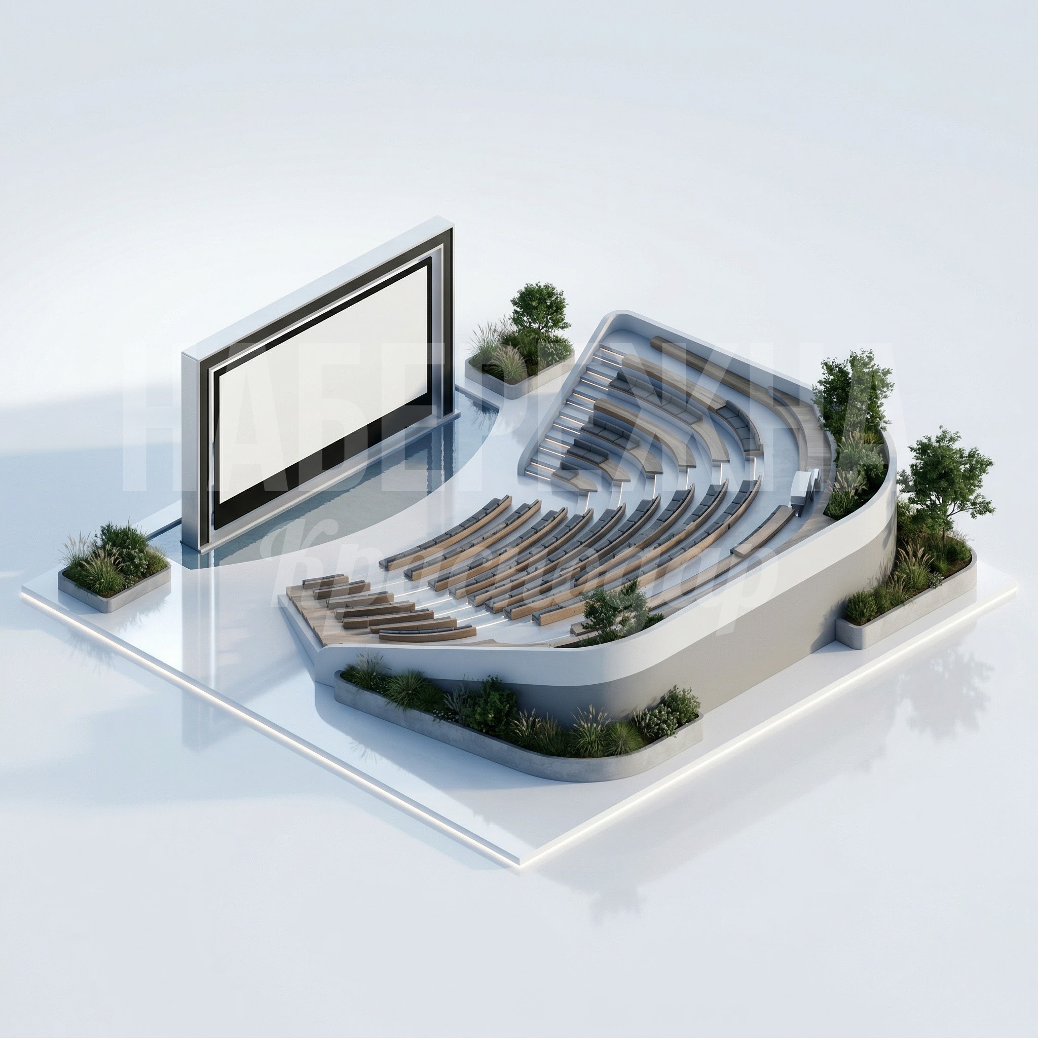 Кинотеатр для парка и скверов Cödaav