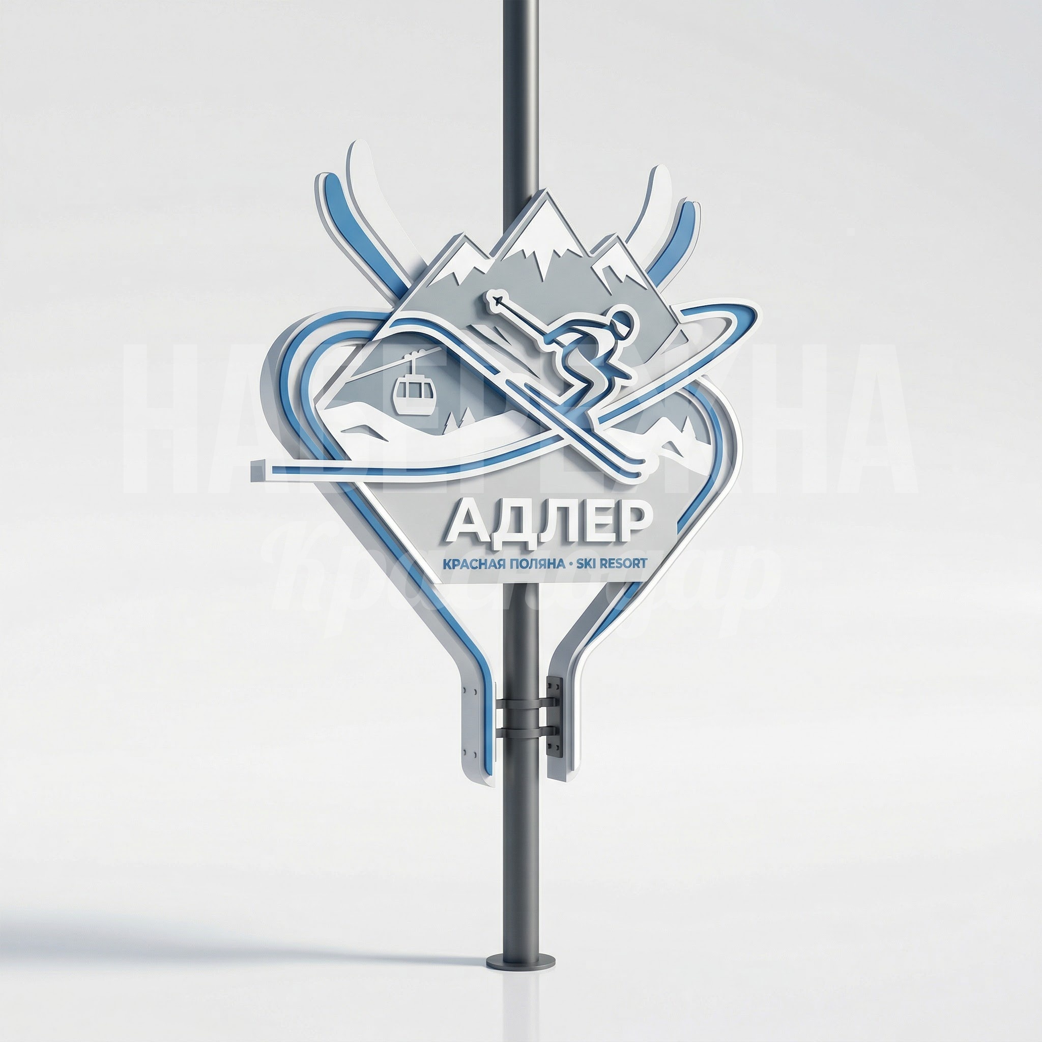 Консоль декоративная для Адлера