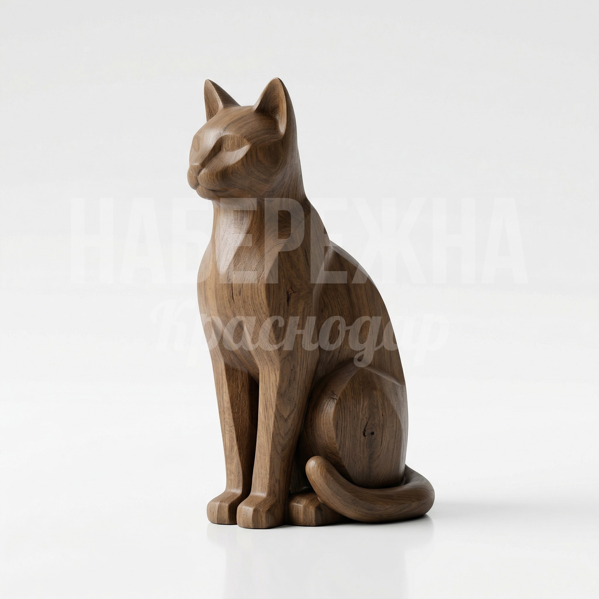 Кот сидит Tisoo