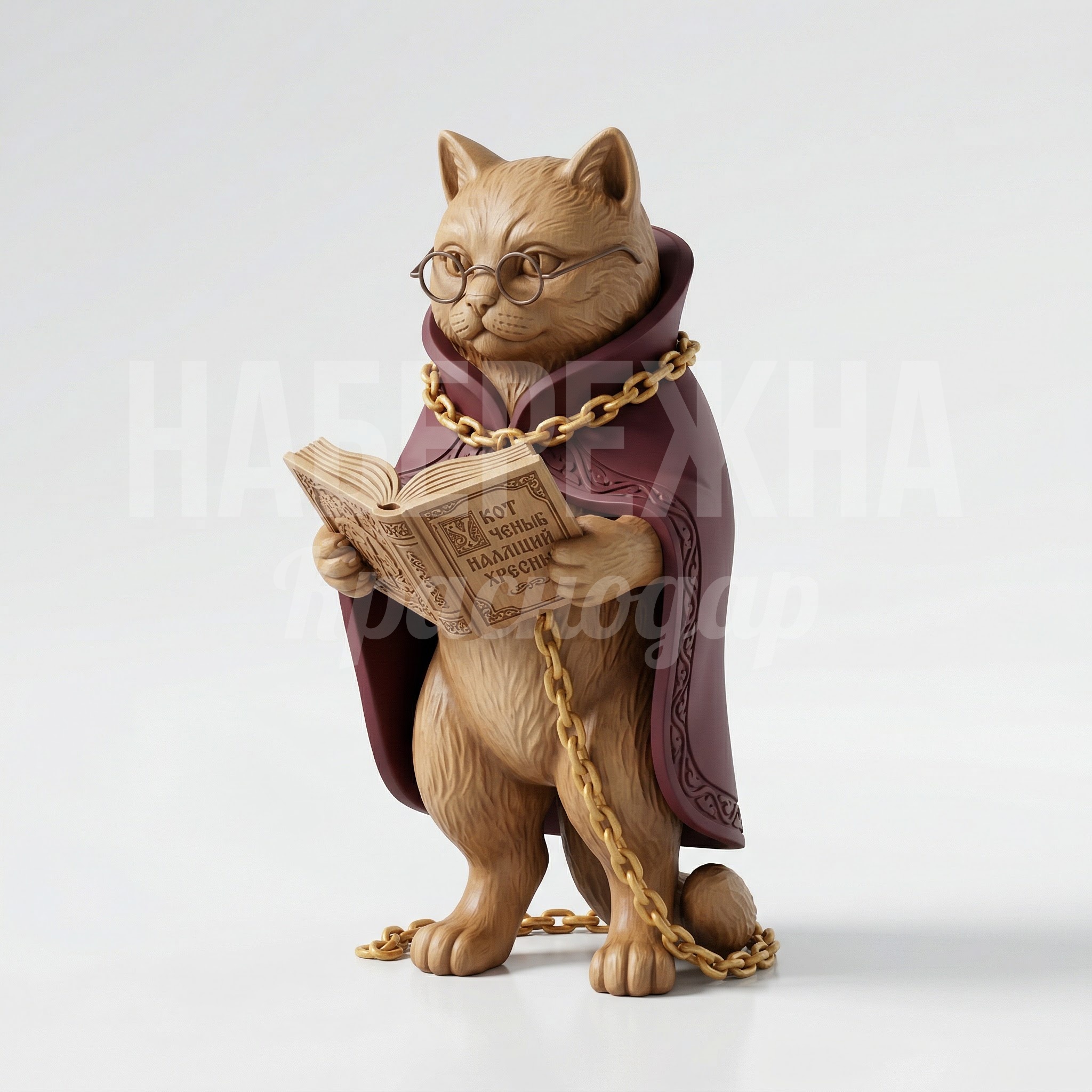 Кот ученый в мантии