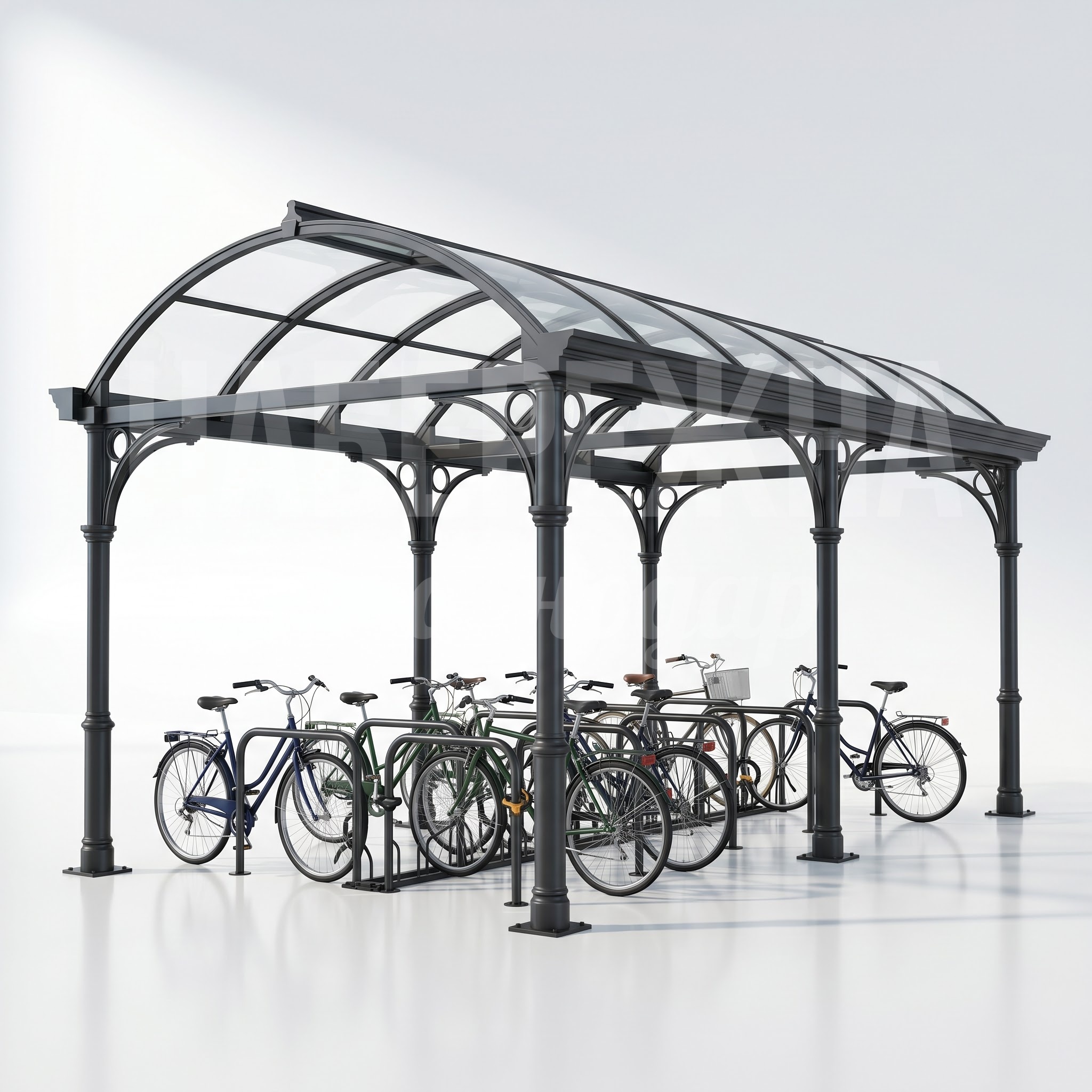 Крытая велопарковка Maul