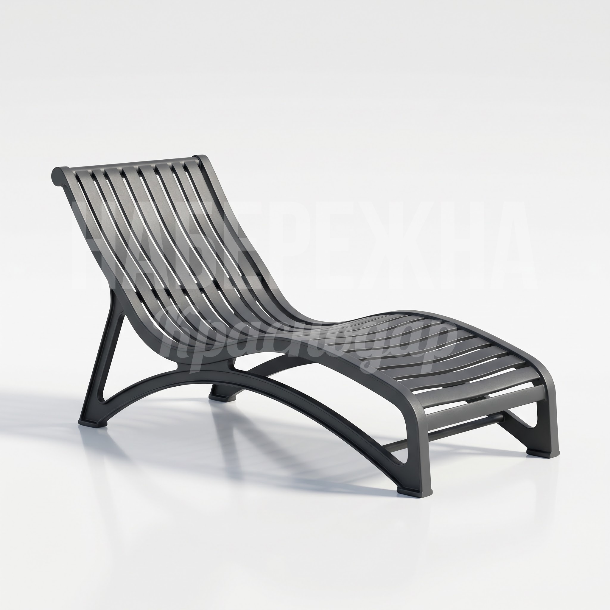 Лежак чугунный уличный Cunjig