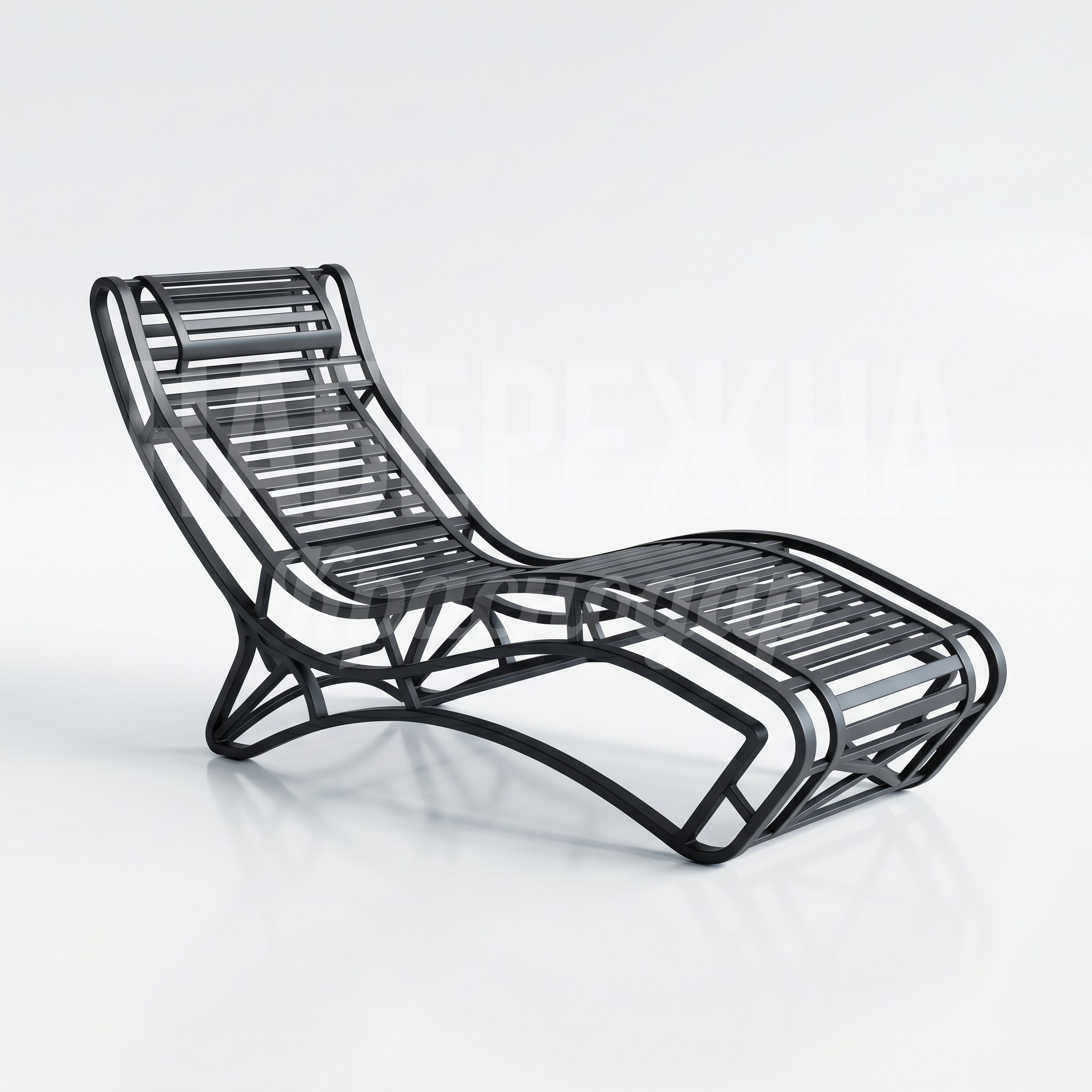 Лежак кованный уличный Råkpa