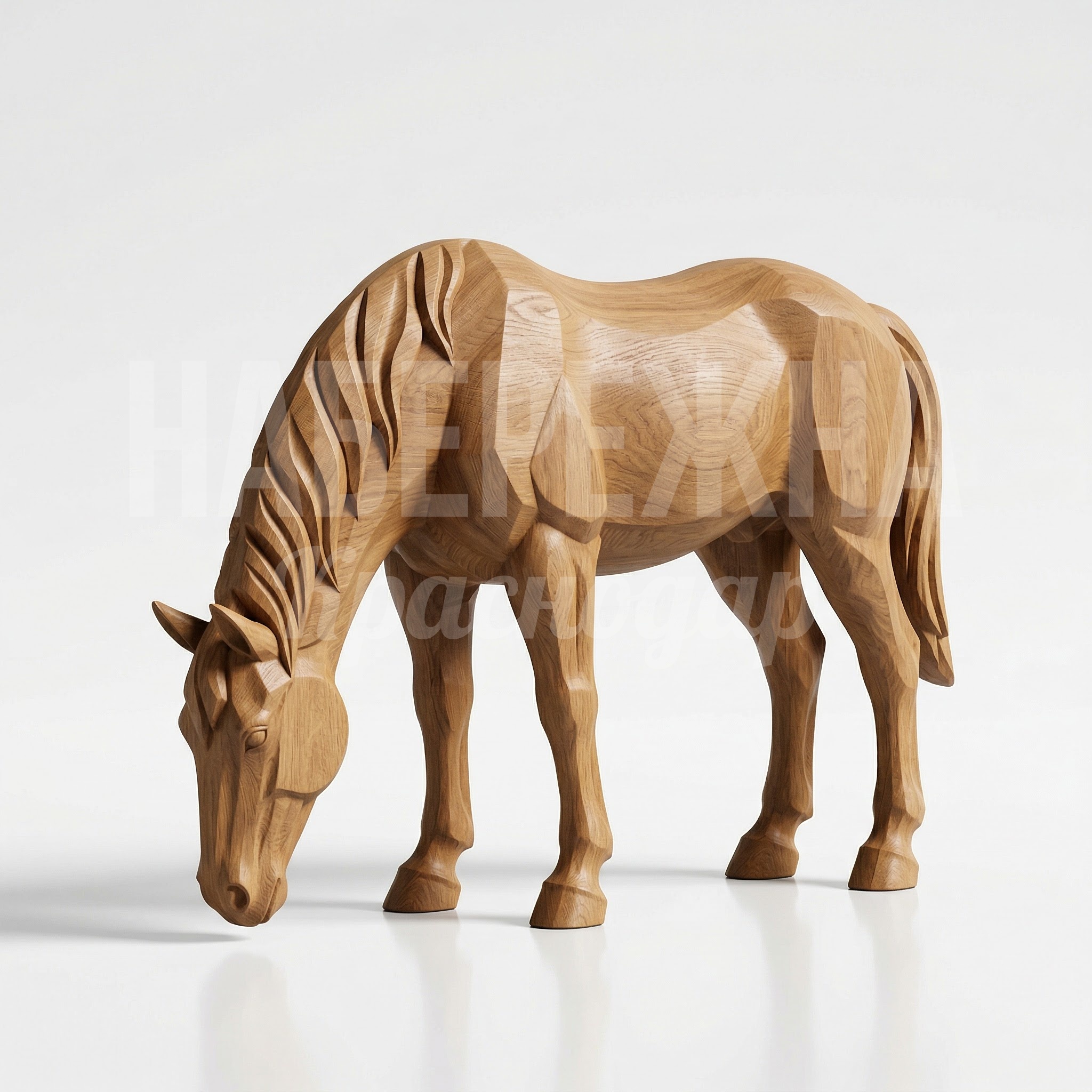 Лошадь пасущаяся Gehåa