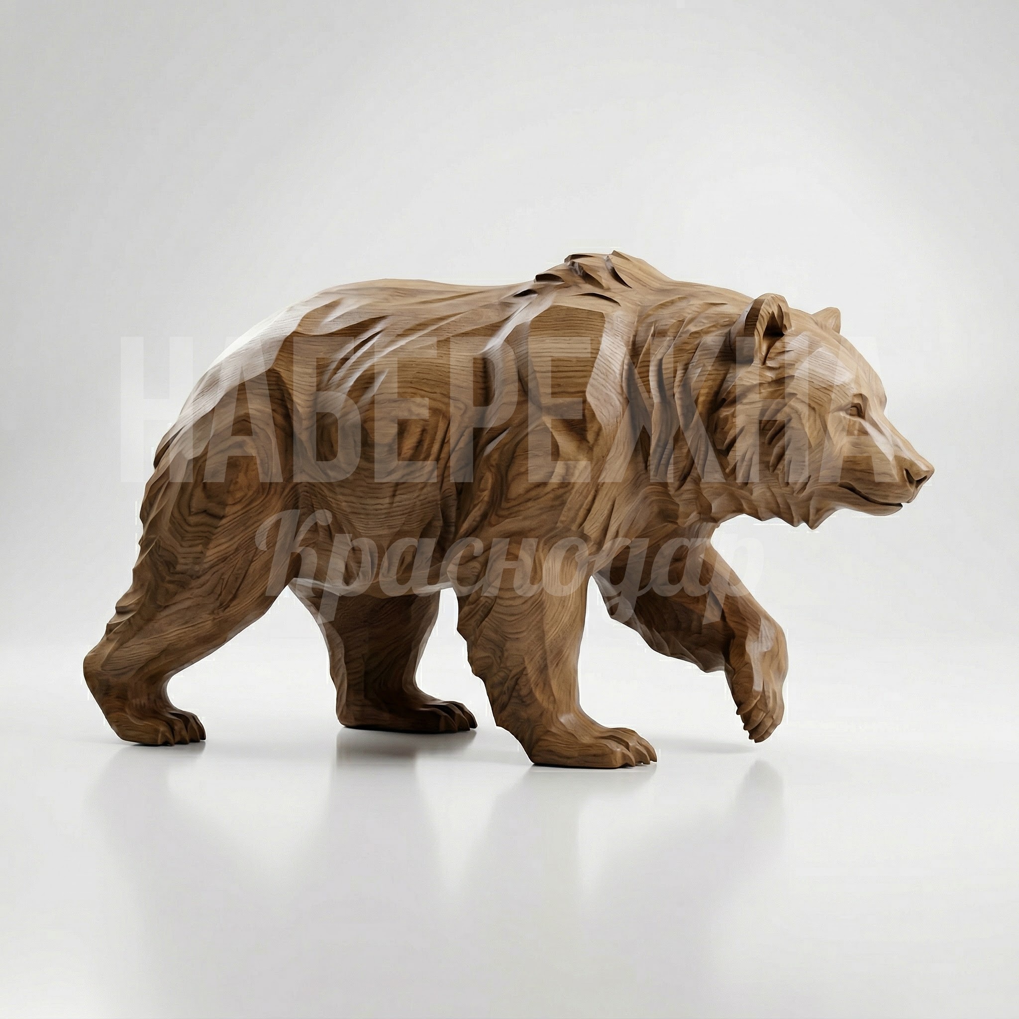 Медведь деревянный Yicma