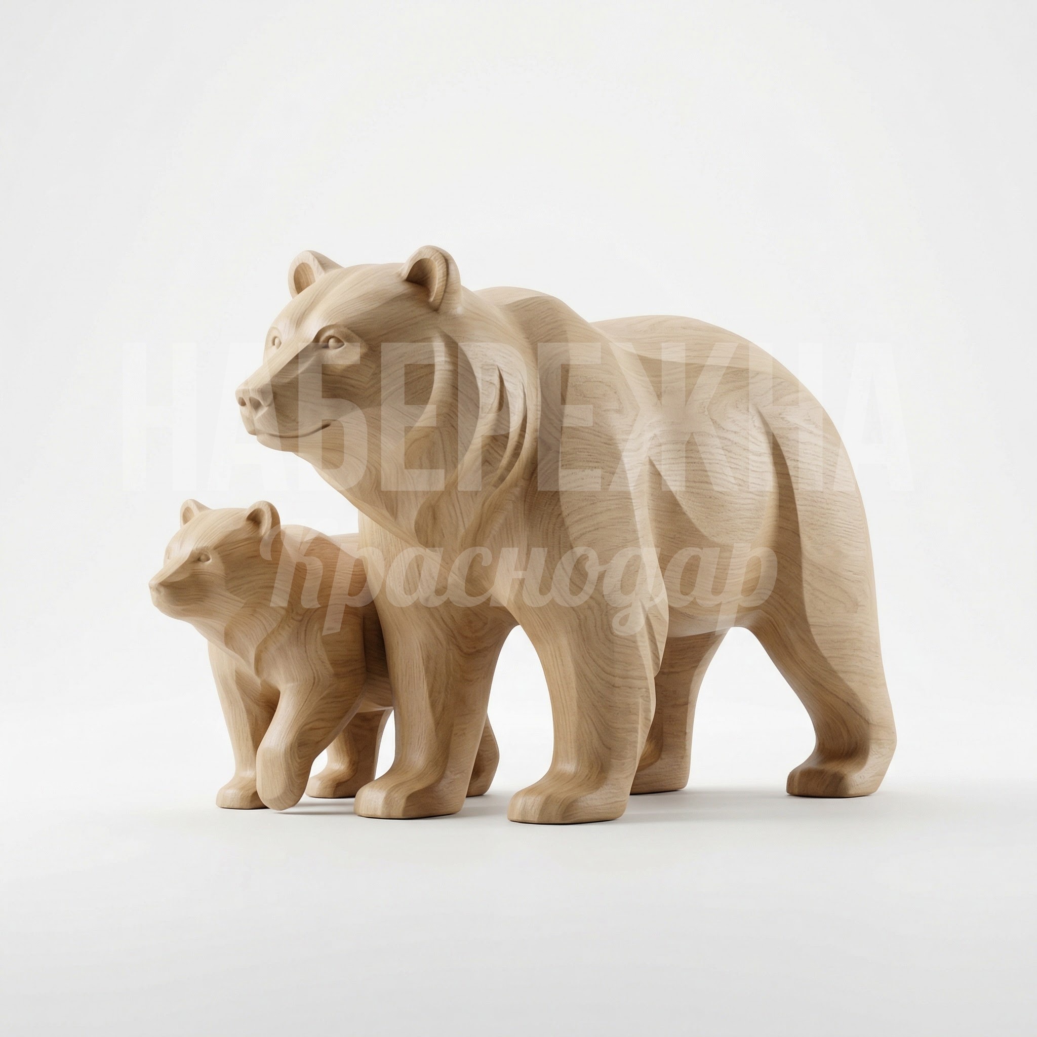 Медведица с медвежонком Pefeluå