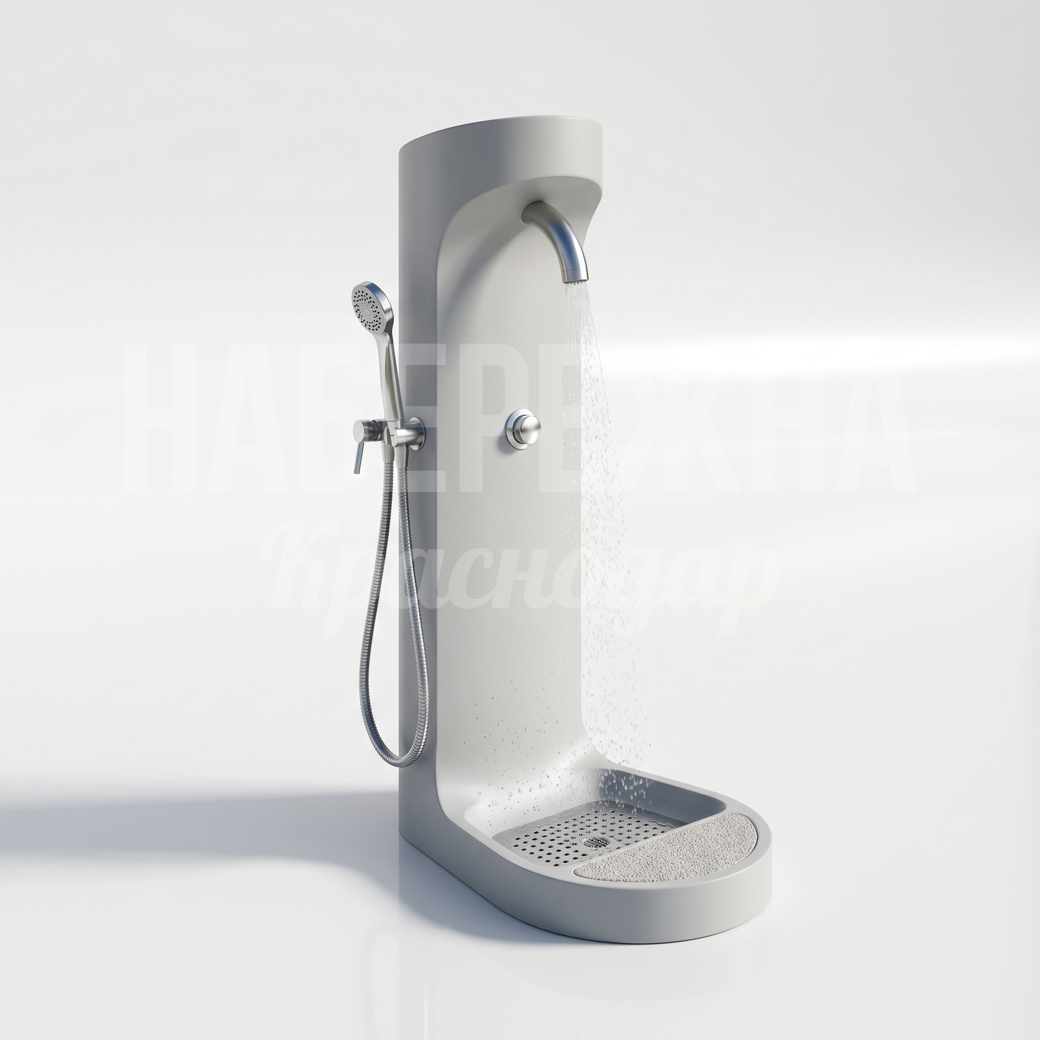 Мойка для ног у входа на пляж Suusbu