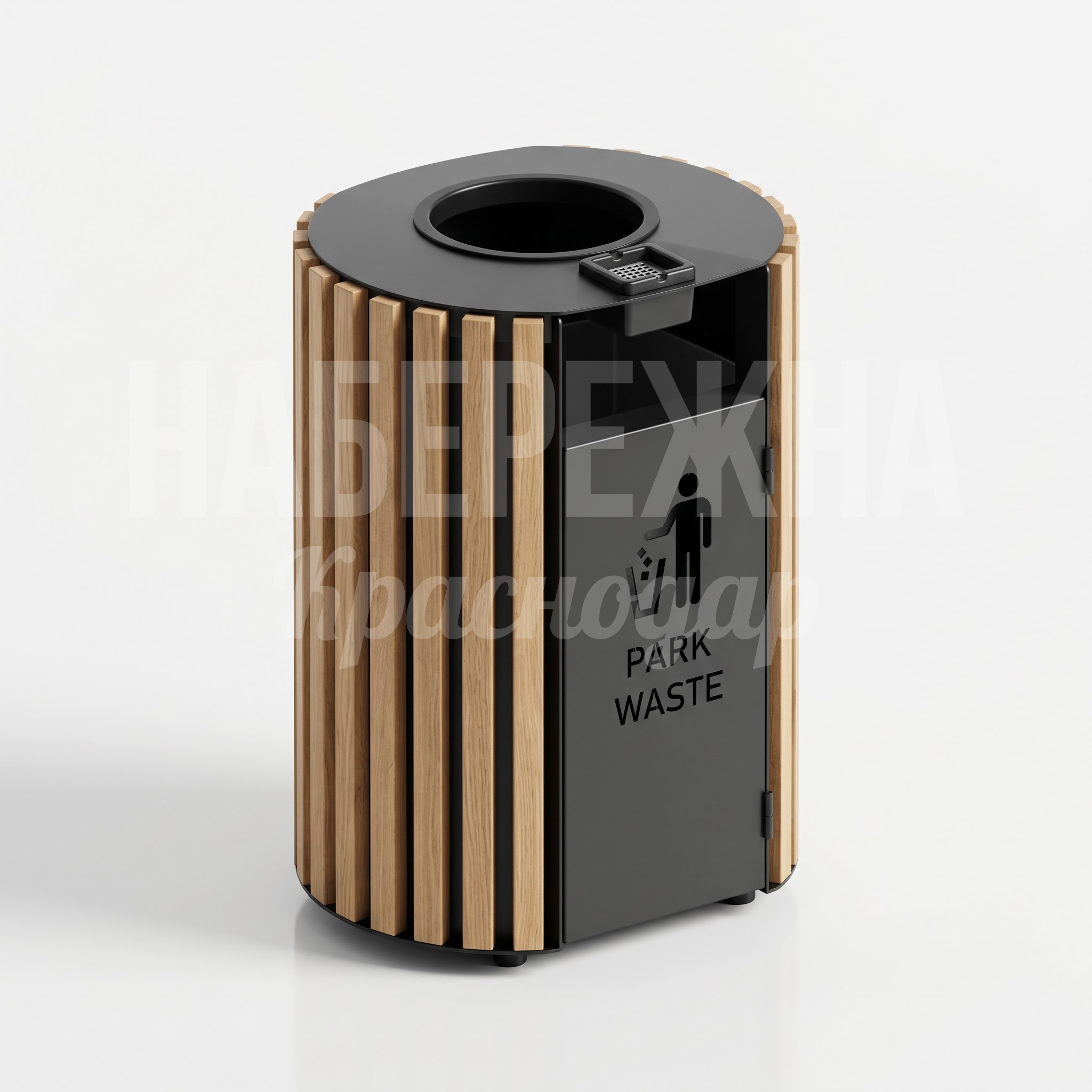 Мусорная урна деревянная Bocjej