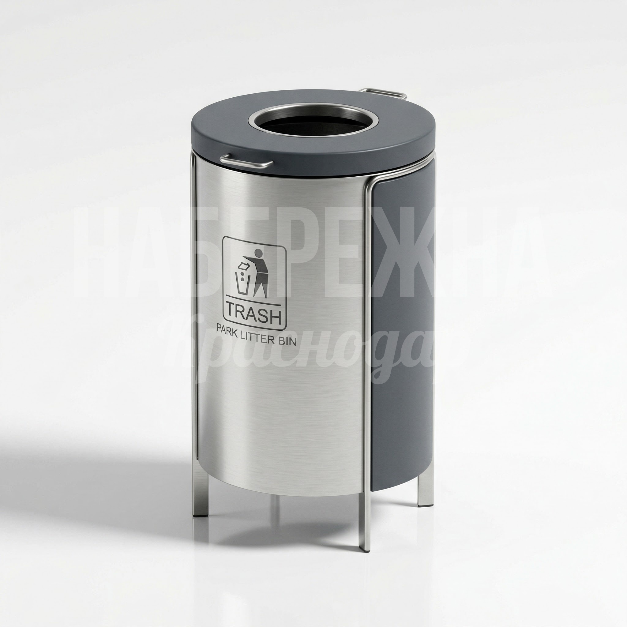 Мусорная урна из нержавеющей стали Pepgak