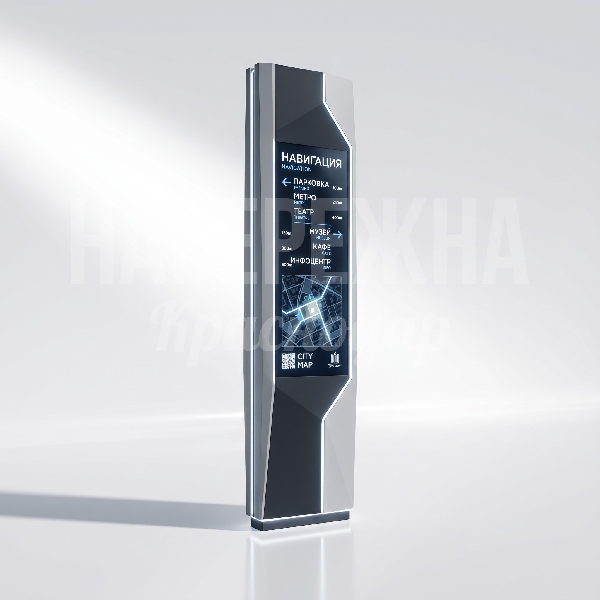 Навигационная стела с подсветкой Yioh