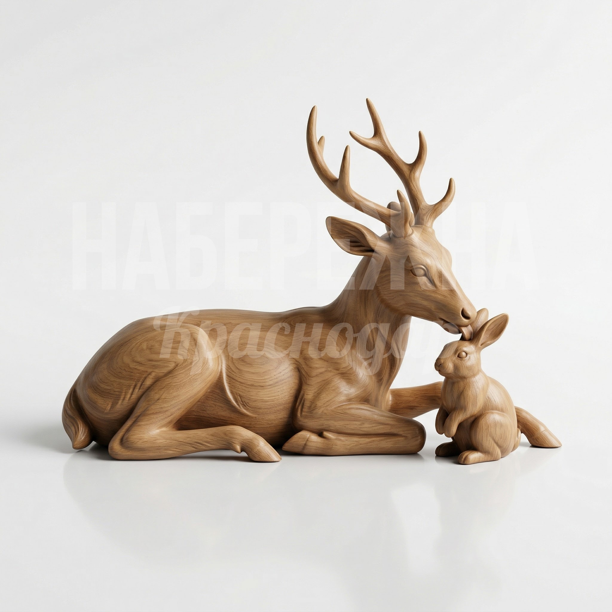 Олень и зайчик Subga