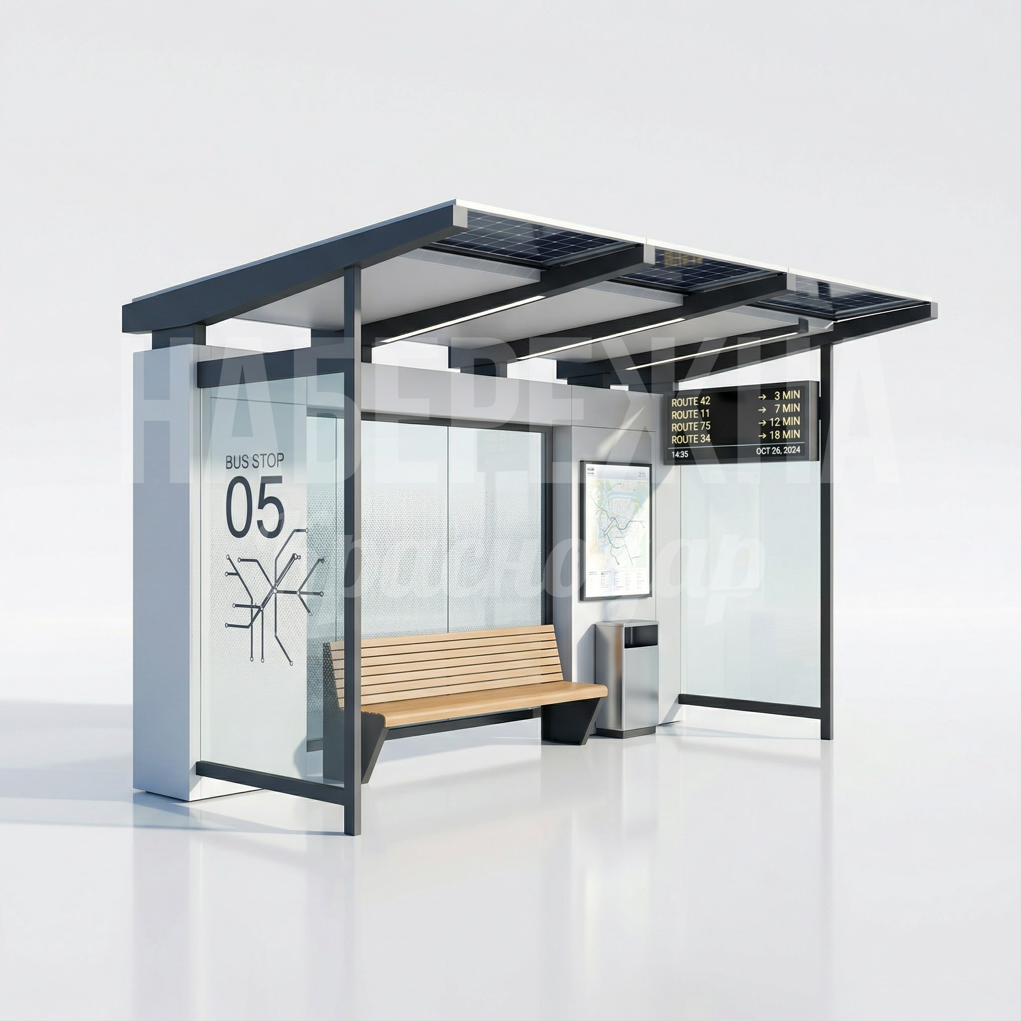 Остановочный павильон Oimyå