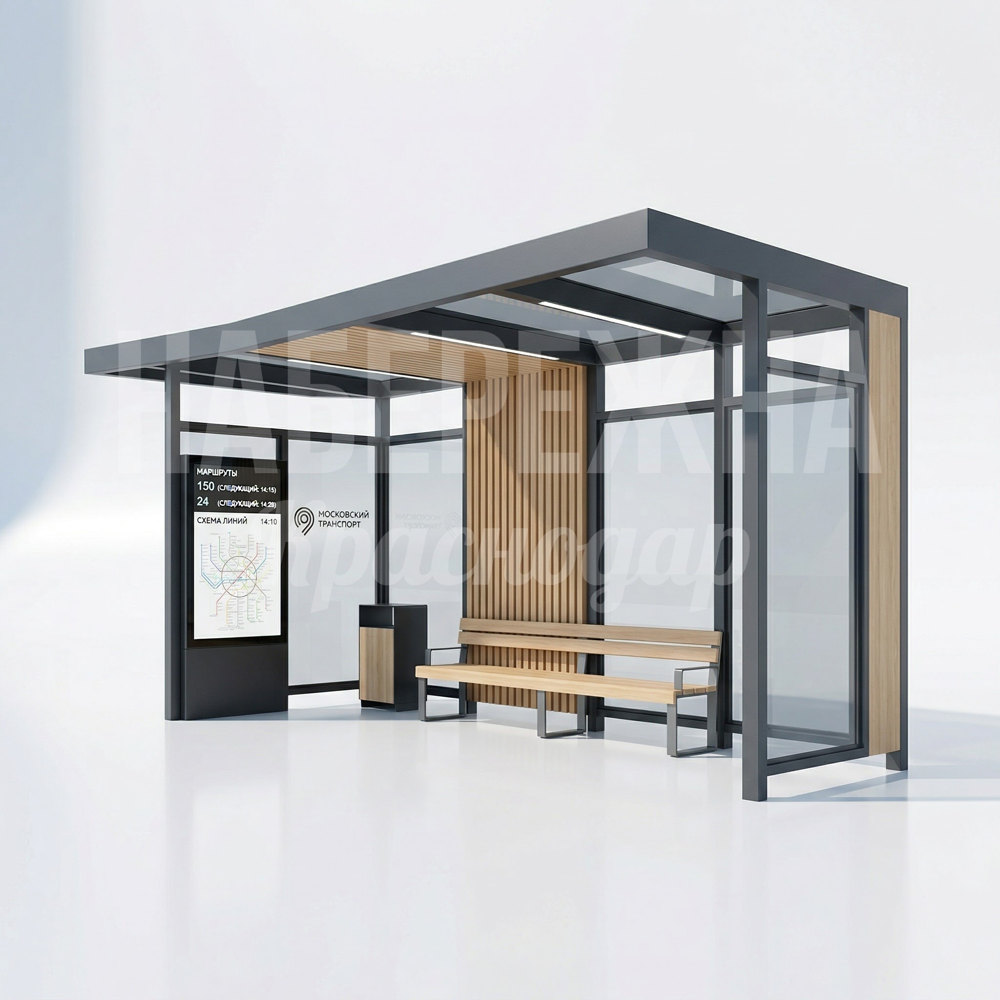 Остановочный павильон Bukadvo