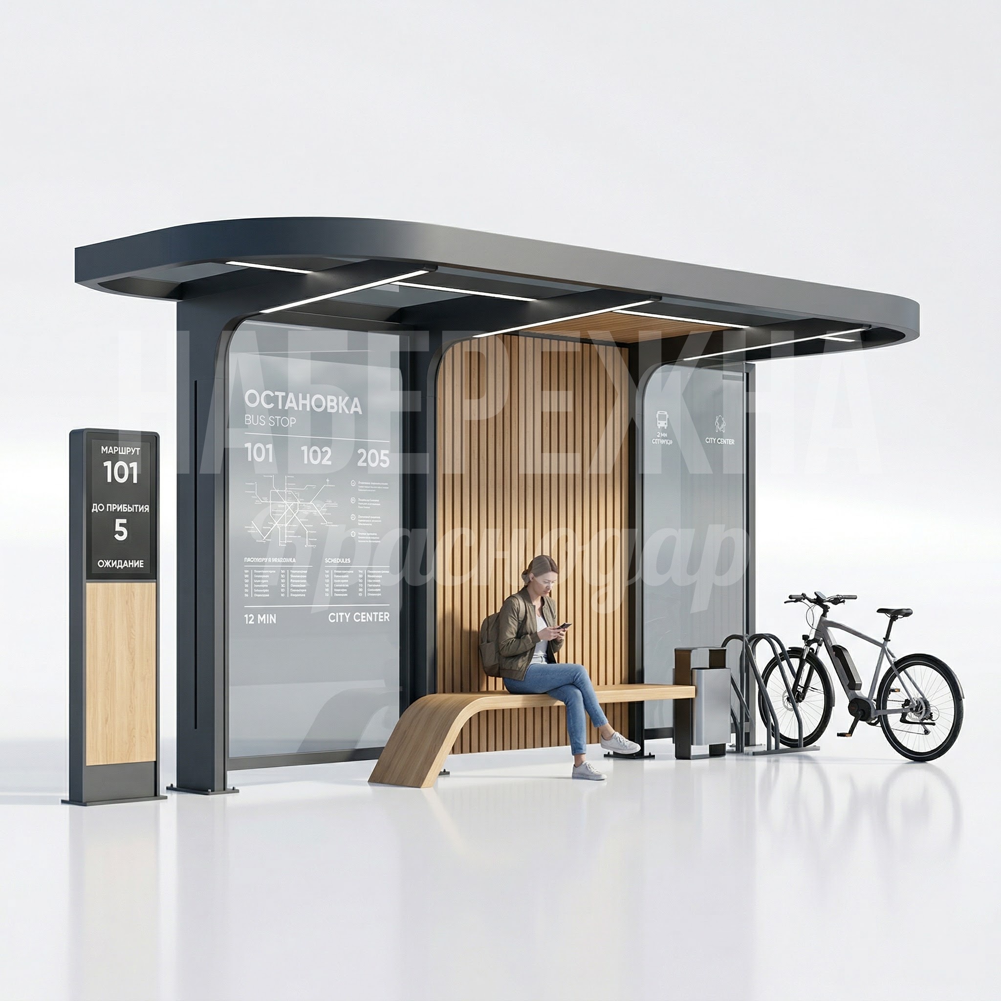 Остановочный павильон Abro