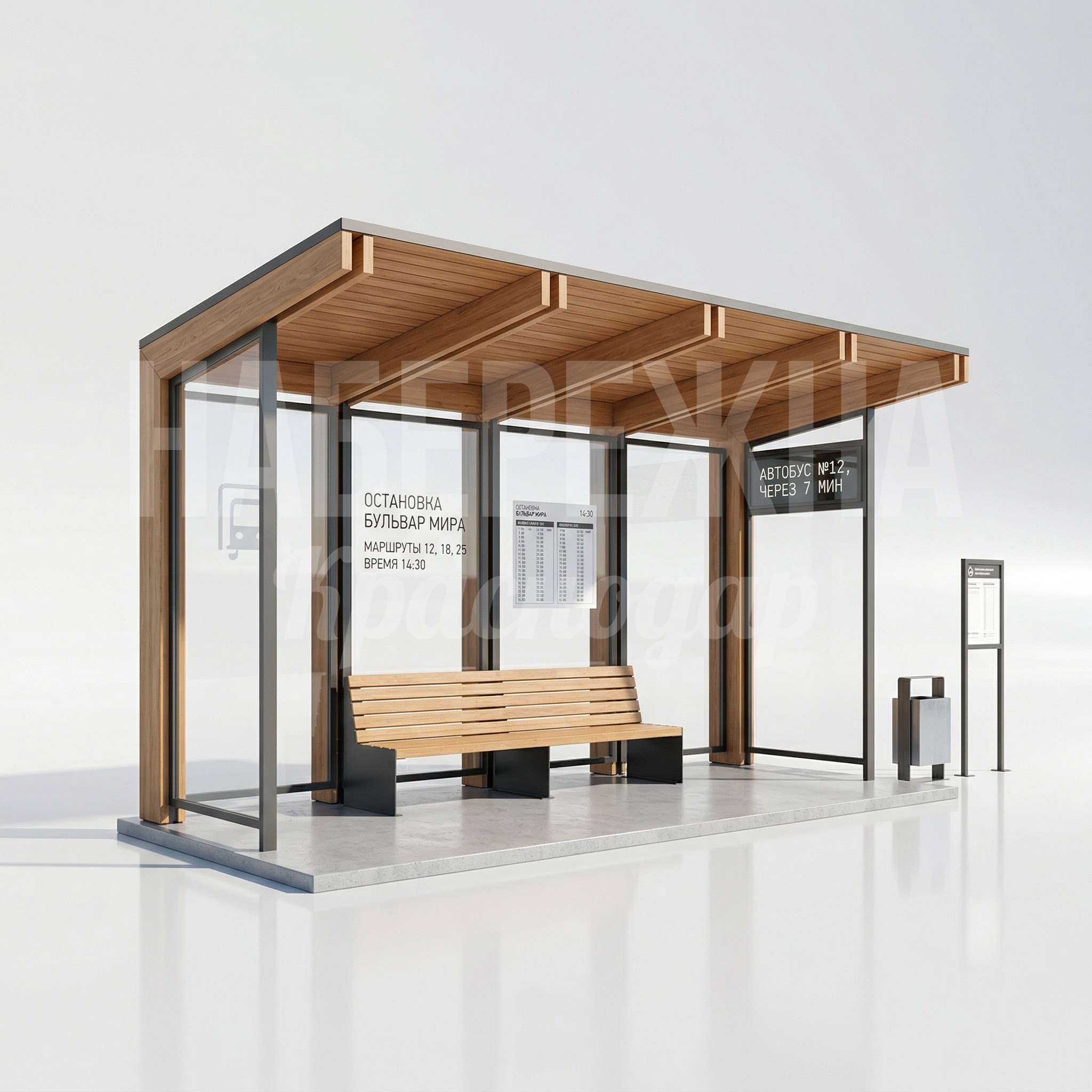 Остановочный павильон Nihmö